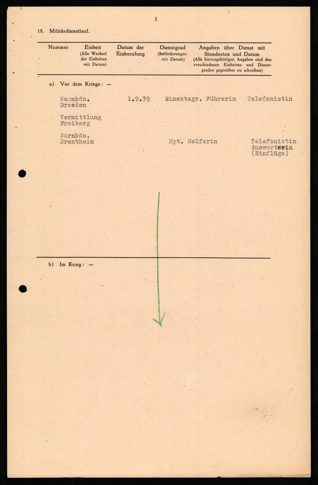 Forsvaret, Forsvarets overkommando II, RA/RAFA-3915/D/Db/L0033: CI Questionaires. Tyske okkupasjonsstyrker i Norge. Tyskere., 1945-1946, p. 498