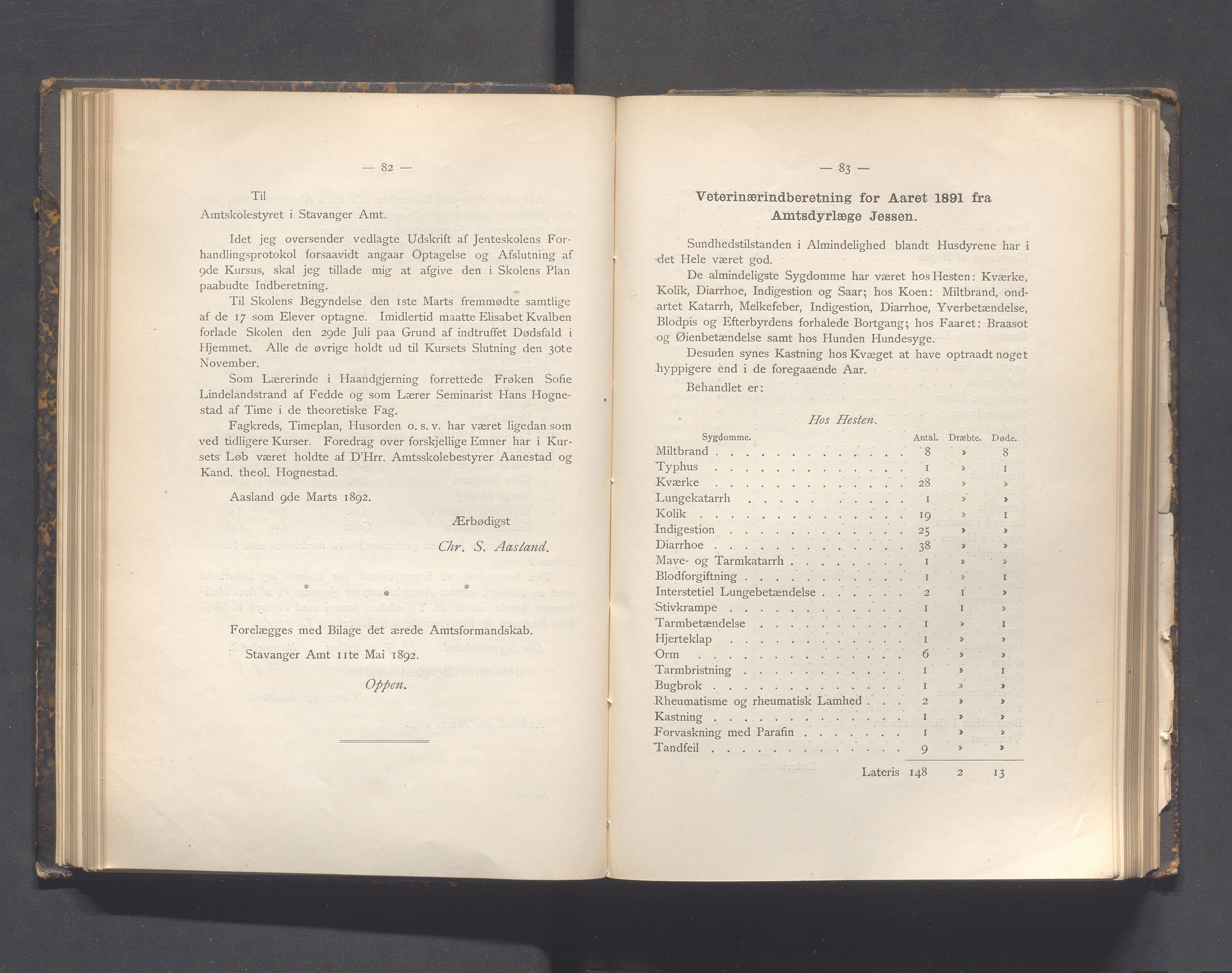 Rogaland fylkeskommune - Fylkesrådmannen , IKAR/A-900/A, 1892, p. 129