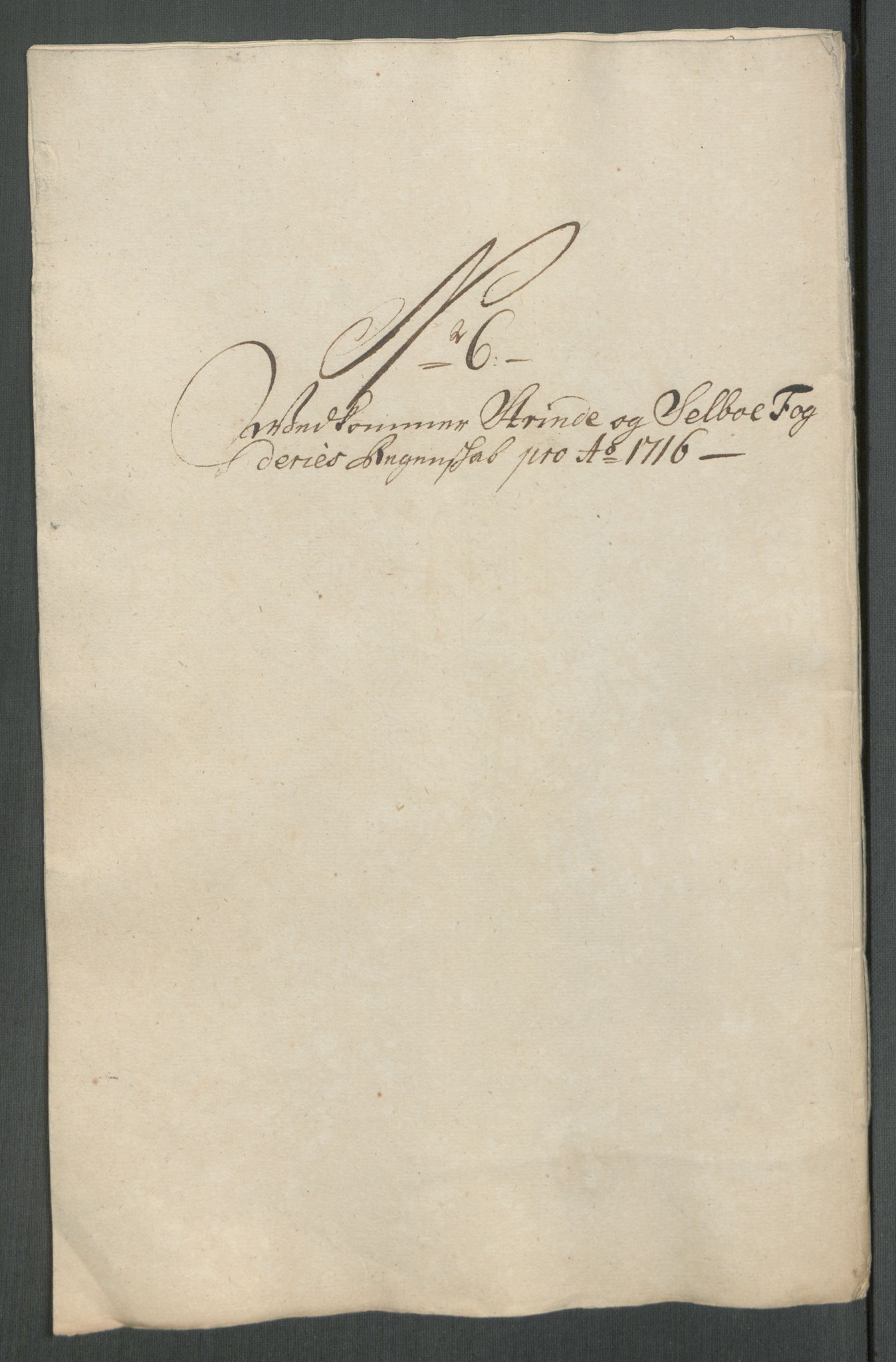 Rentekammeret inntil 1814, Reviderte regnskaper, Fogderegnskap, AV/RA-EA-4092/R61/L4115: Fogderegnskap Strinda og Selbu, 1715-1716, p. 340