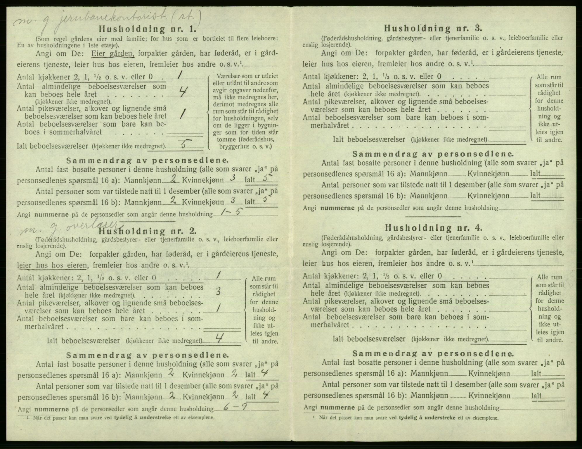 SAB, 1920 census for Fana, 1920, p. 1621