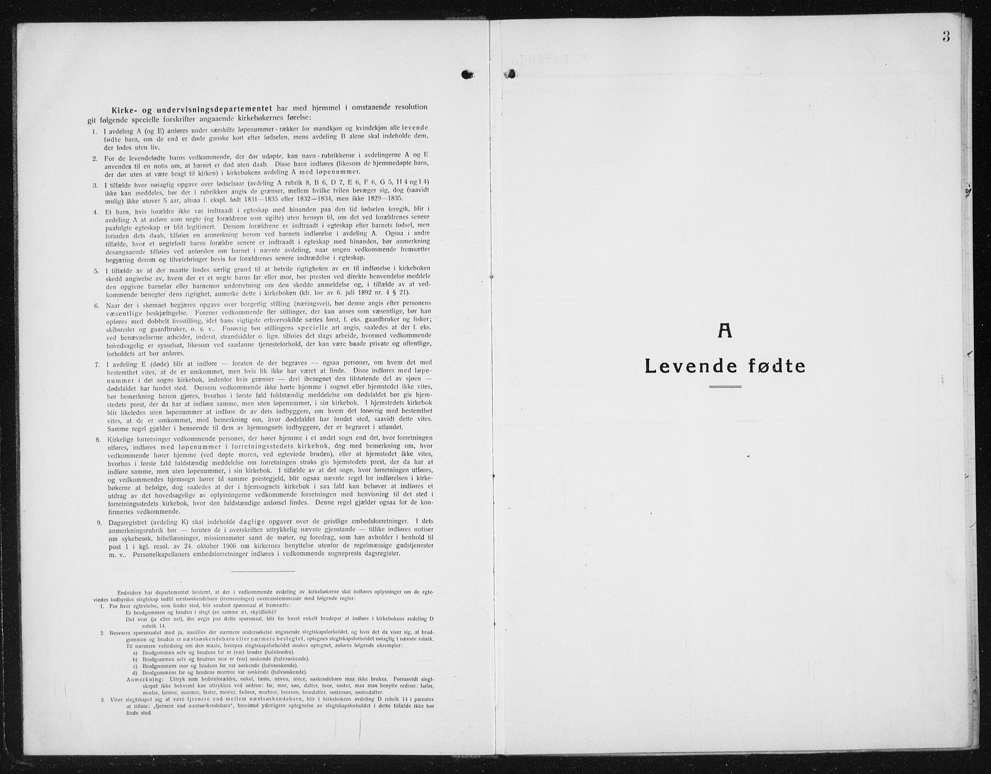 Ministerialprotokoller, klokkerbøker og fødselsregistre - Møre og Romsdal, SAT/A-1454/529/L0475: Parish register (copy) no. 529C12, 1921-1934, p. 3