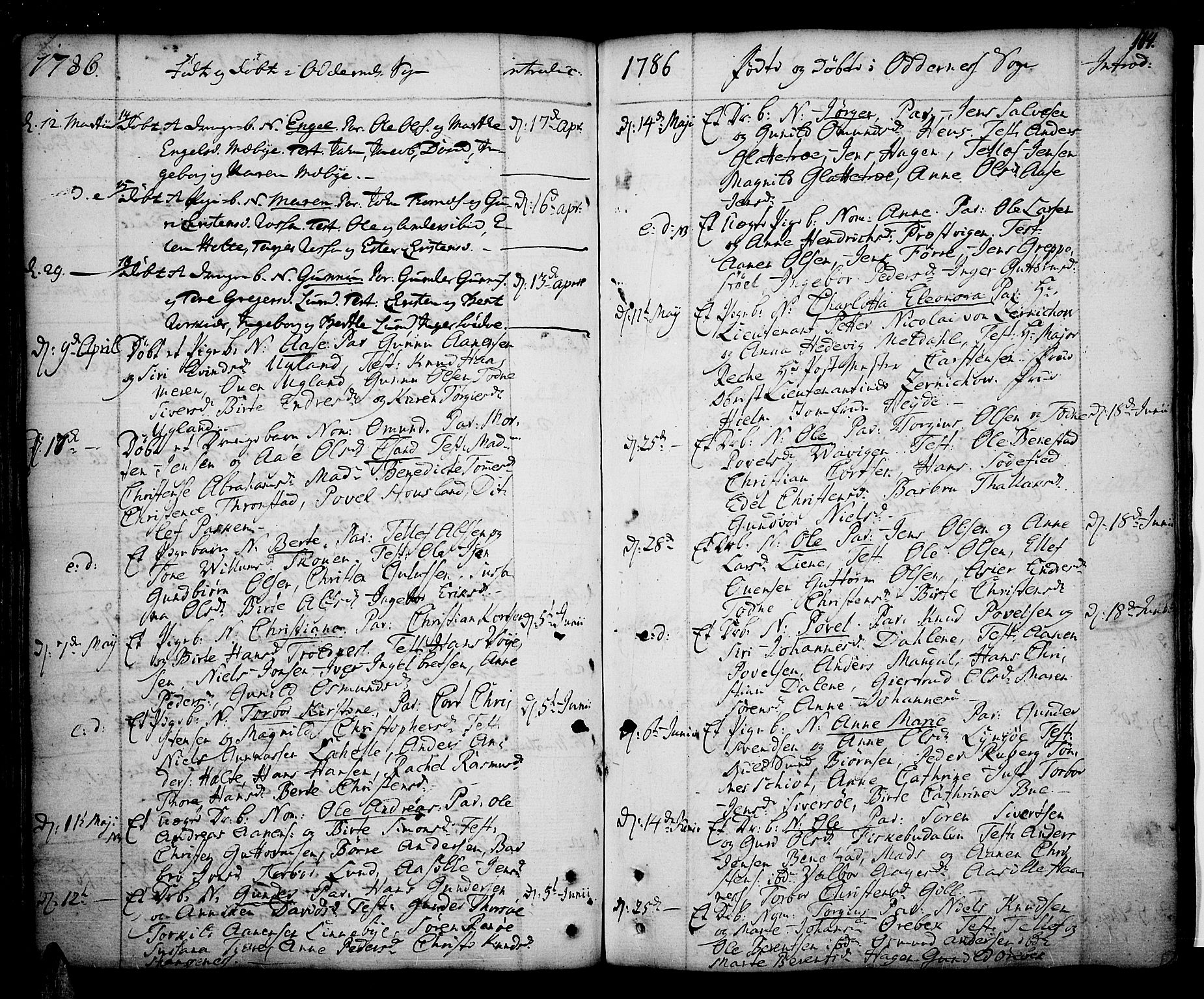 Oddernes sokneprestkontor, AV/SAK-1111-0033/F/Fa/Faa/L0004: Parish register (official) no. A 4, 1764-1820, p. 104