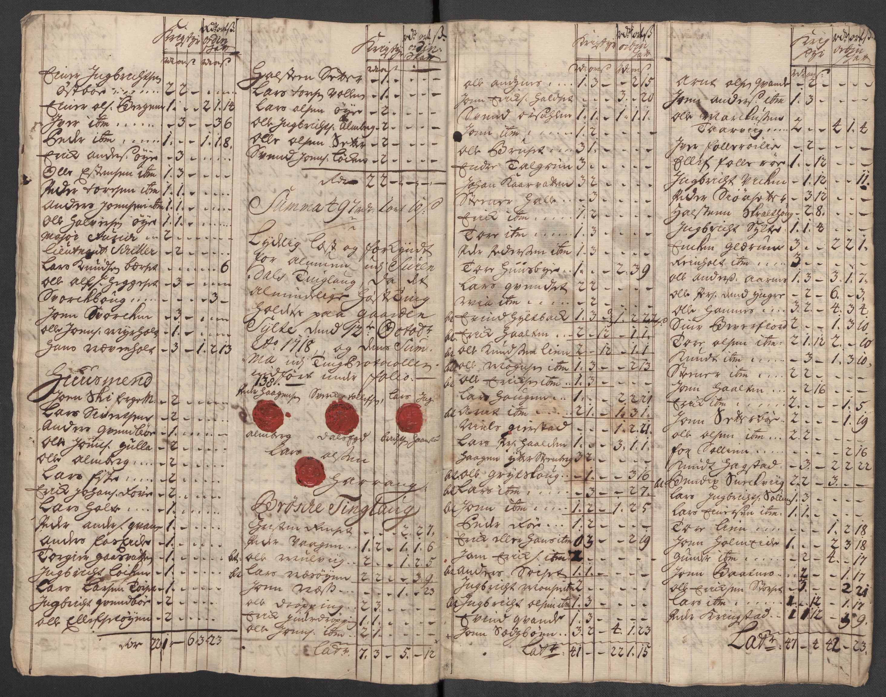 Rentekammeret inntil 1814, Reviderte regnskaper, Fogderegnskap, AV/RA-EA-4092/R56/L3751: Fogderegnskap Nordmøre, 1718, p. 259