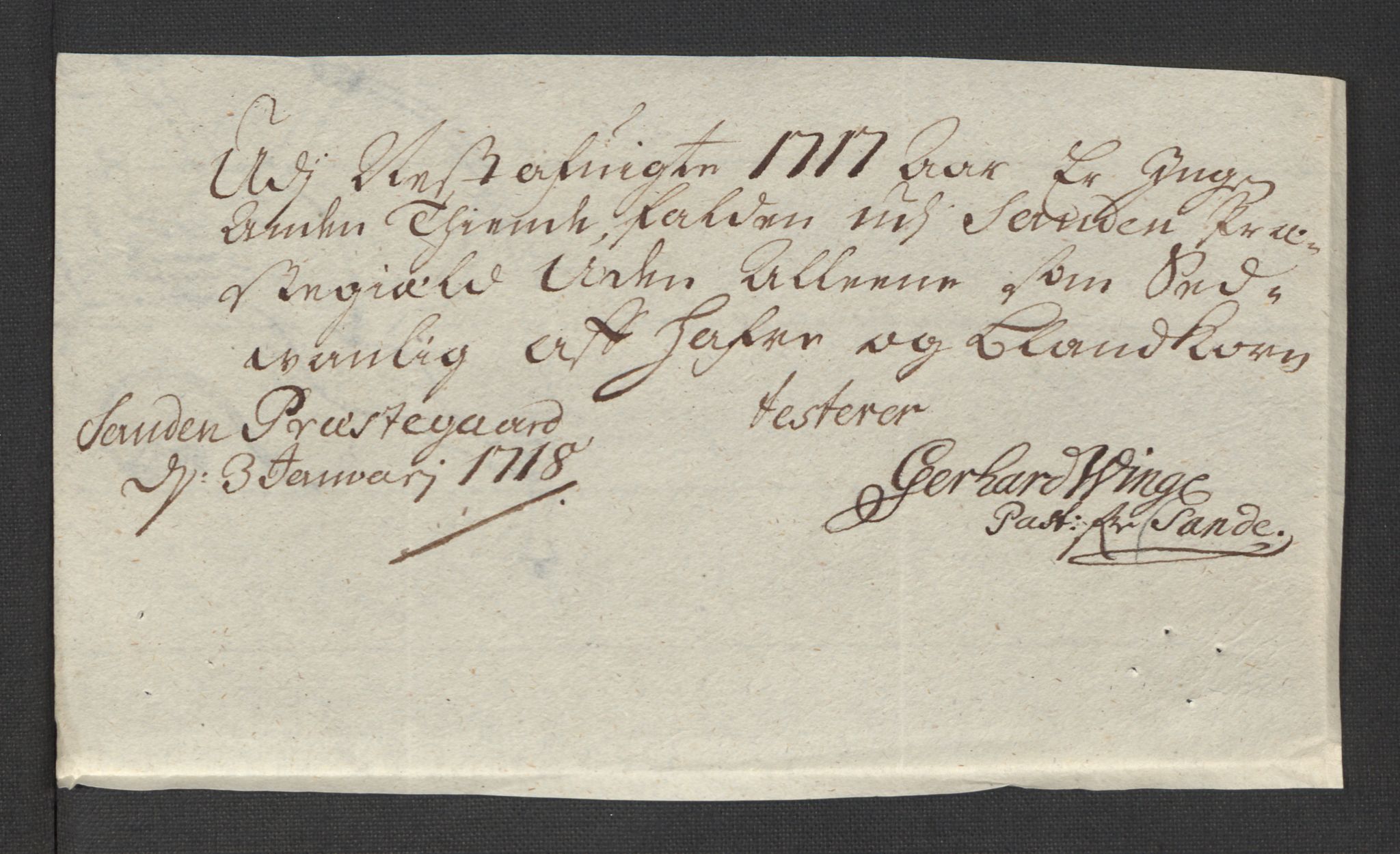 Rentekammeret inntil 1814, Reviderte regnskaper, Fogderegnskap, AV/RA-EA-4092/R32/L1881: Fogderegnskap Jarlsberg grevskap, 1717, p. 141