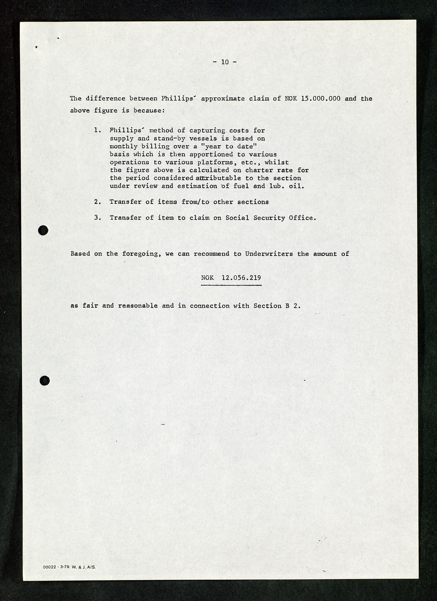 Pa 1503 - Stavanger Drilling AS, AV/SAST-A-101906/Da/L0017: Alexander L. Kielland - Saks- og korrespondansearkiv, 1981-1984, p. 238