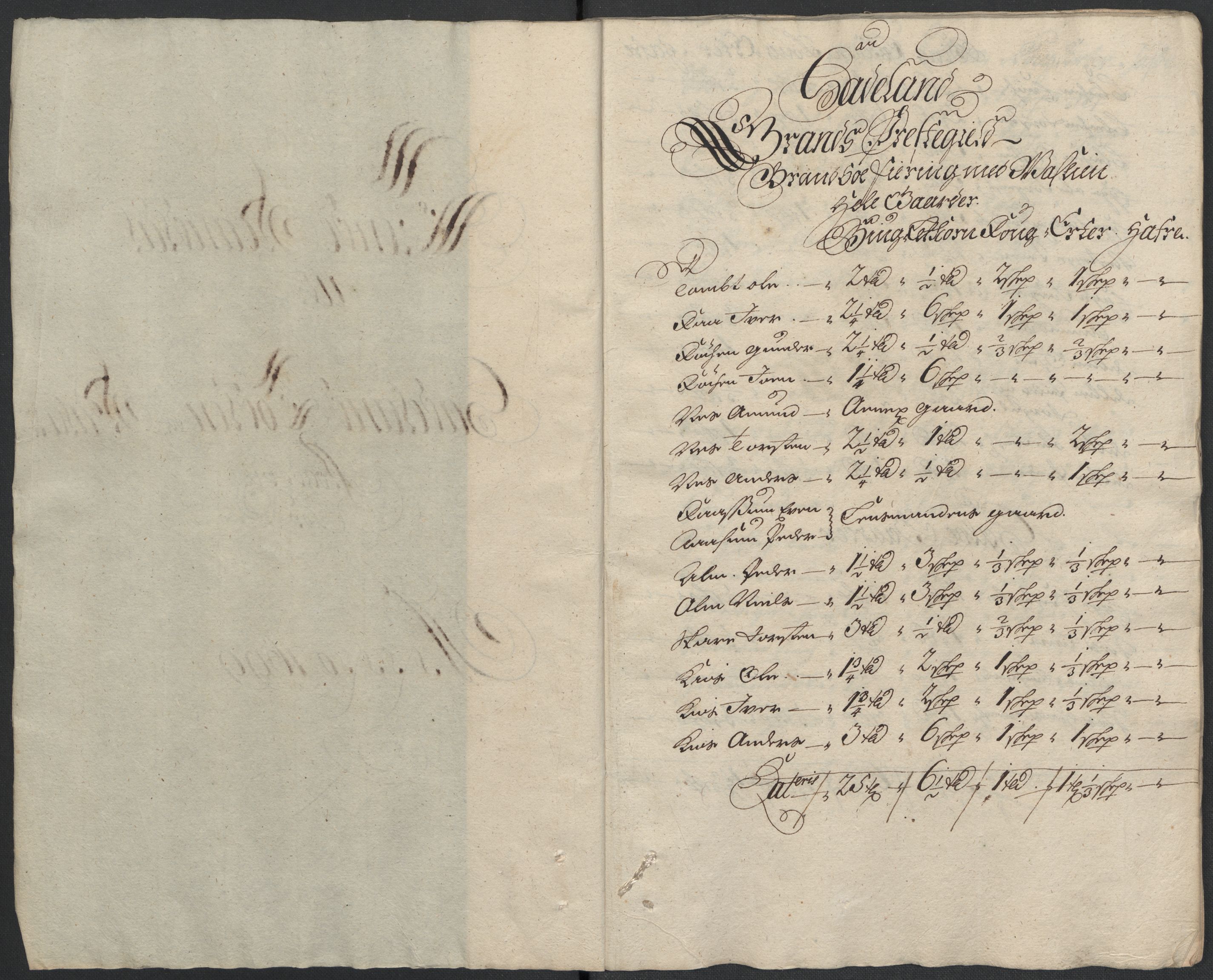 Rentekammeret inntil 1814, Reviderte regnskaper, Fogderegnskap, RA/EA-4092/R18/L1297: Fogderegnskap Hadeland, Toten og Valdres, 1699, p. 265