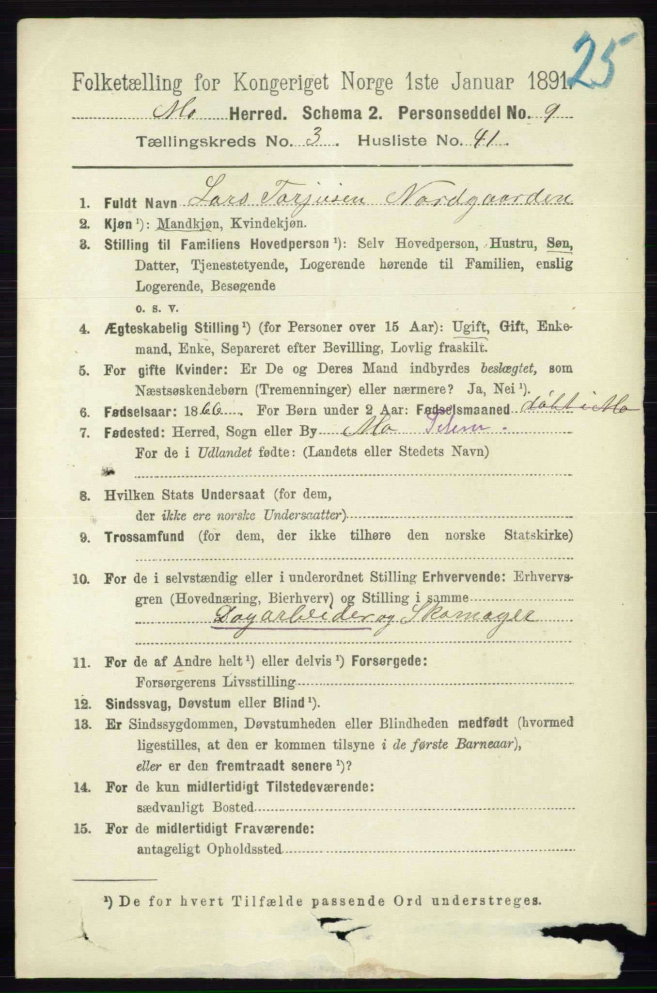 RA, 1891 census for 0832 Mo, 1891, p. 977