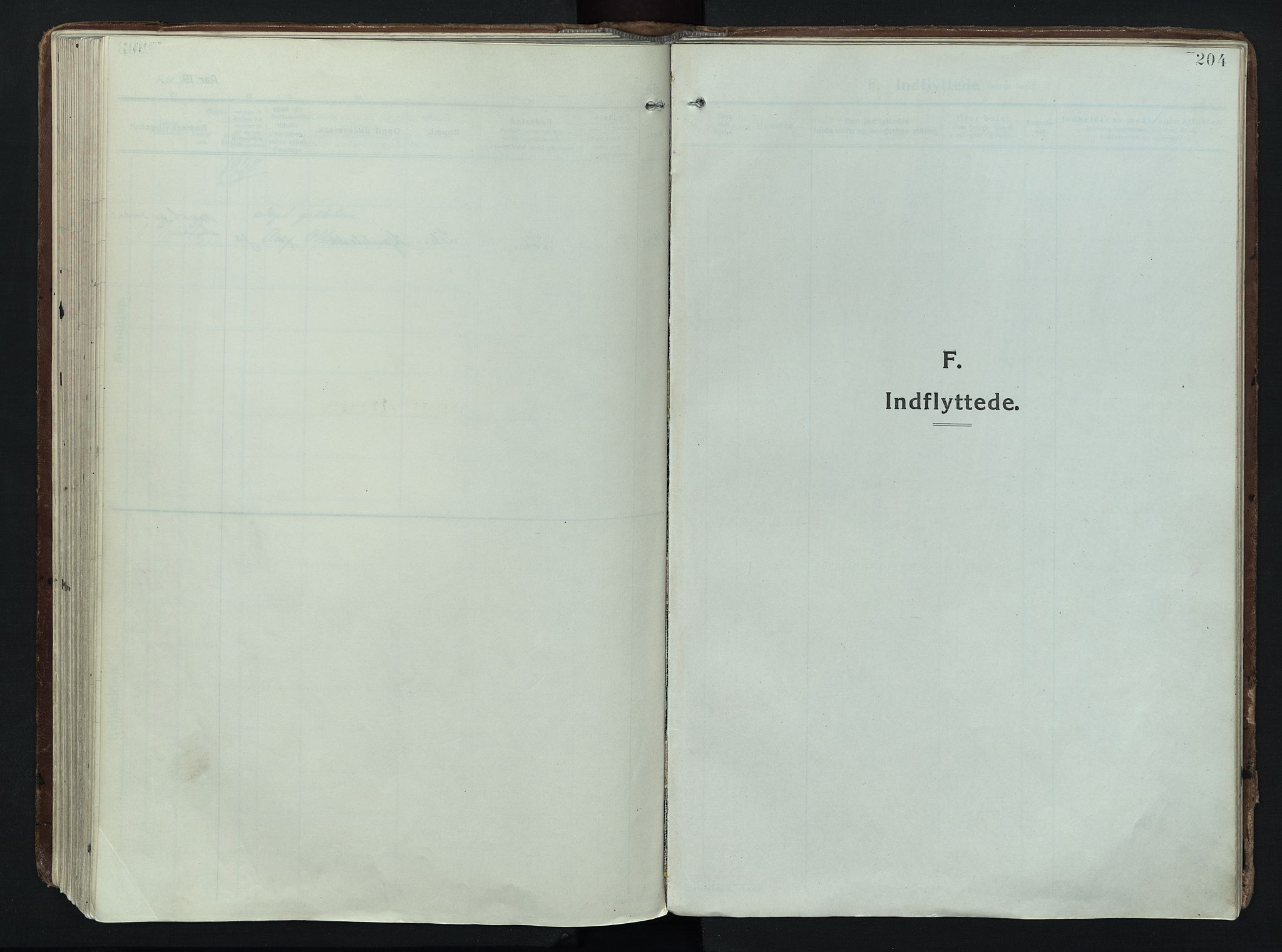 Trysil prestekontor, SAH/PREST-046/H/Ha/Haa/L0014: Parish register (official) no. 14, 1912-1923, p. 204