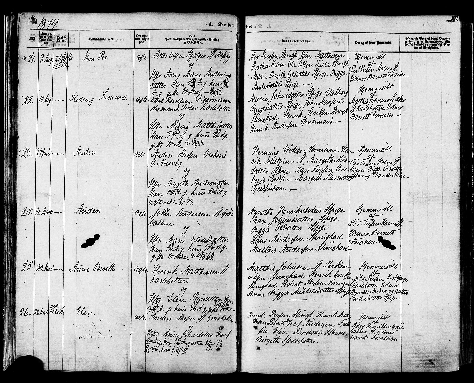 Nesseby sokneprestkontor, AV/SATØ-S-1330/H/Ha/L0003kirke: Parish register (official) no. 3 /1, 1865-1876, p. 50
