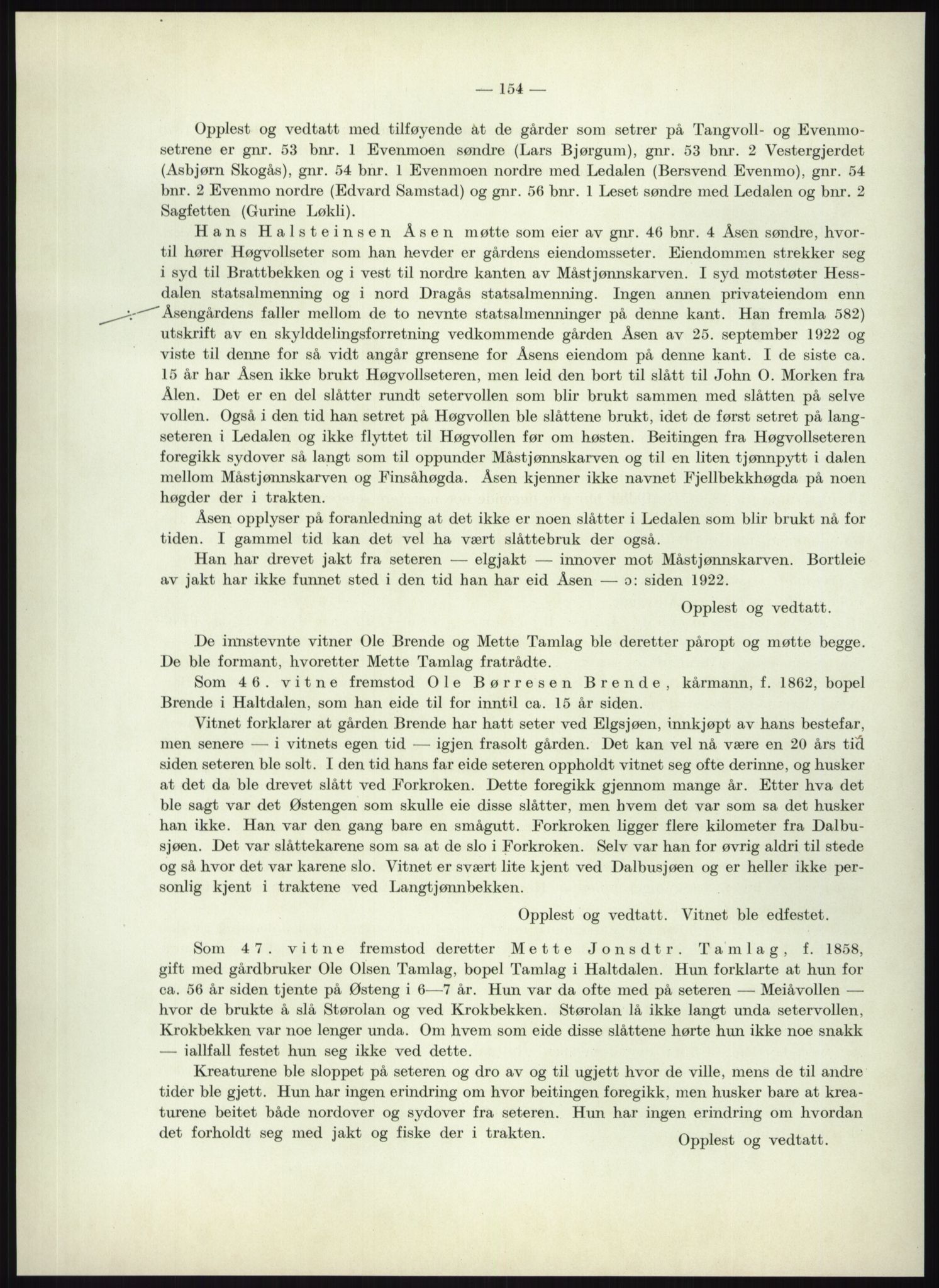 Høyfjellskommisjonen, AV/RA-S-1546/X/Xa/L0001: Nr. 1-33, 1909-1953, p. 4430