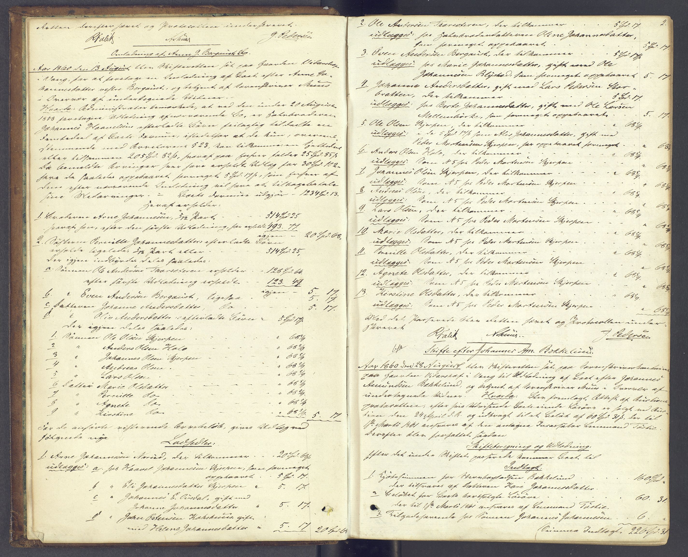 Nord-Hedmark sorenskriveri, AV/SAH-TING-012/J/Ja/L0013: Skifteprotokoll, 1860-1867, p. 1b-2a