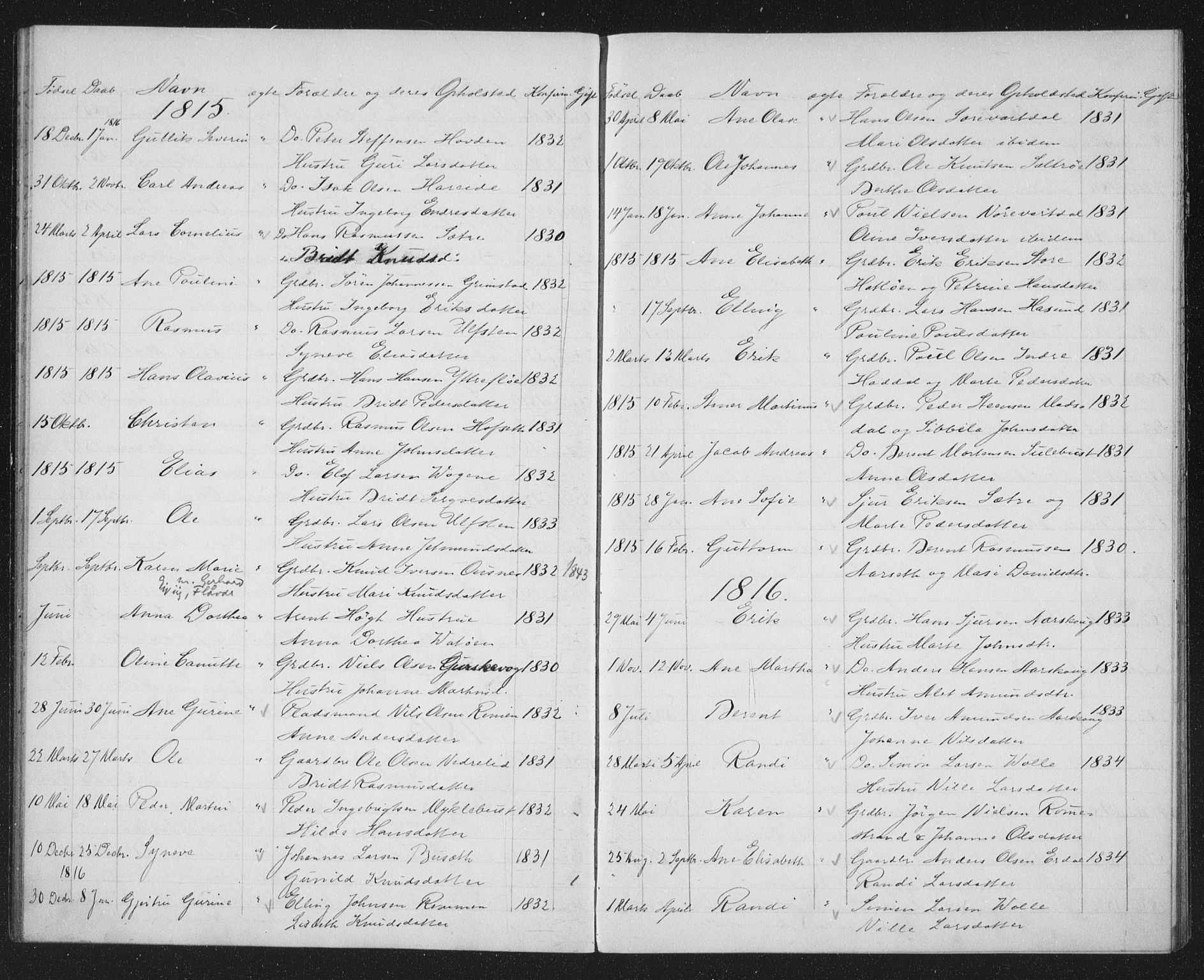 Ministerialprotokoller, klokkerbøker og fødselsregistre - Møre og Romsdal, AV/SAT-A-1454/509/L0117: Parish register (official) no. 509D01, 1754-1832