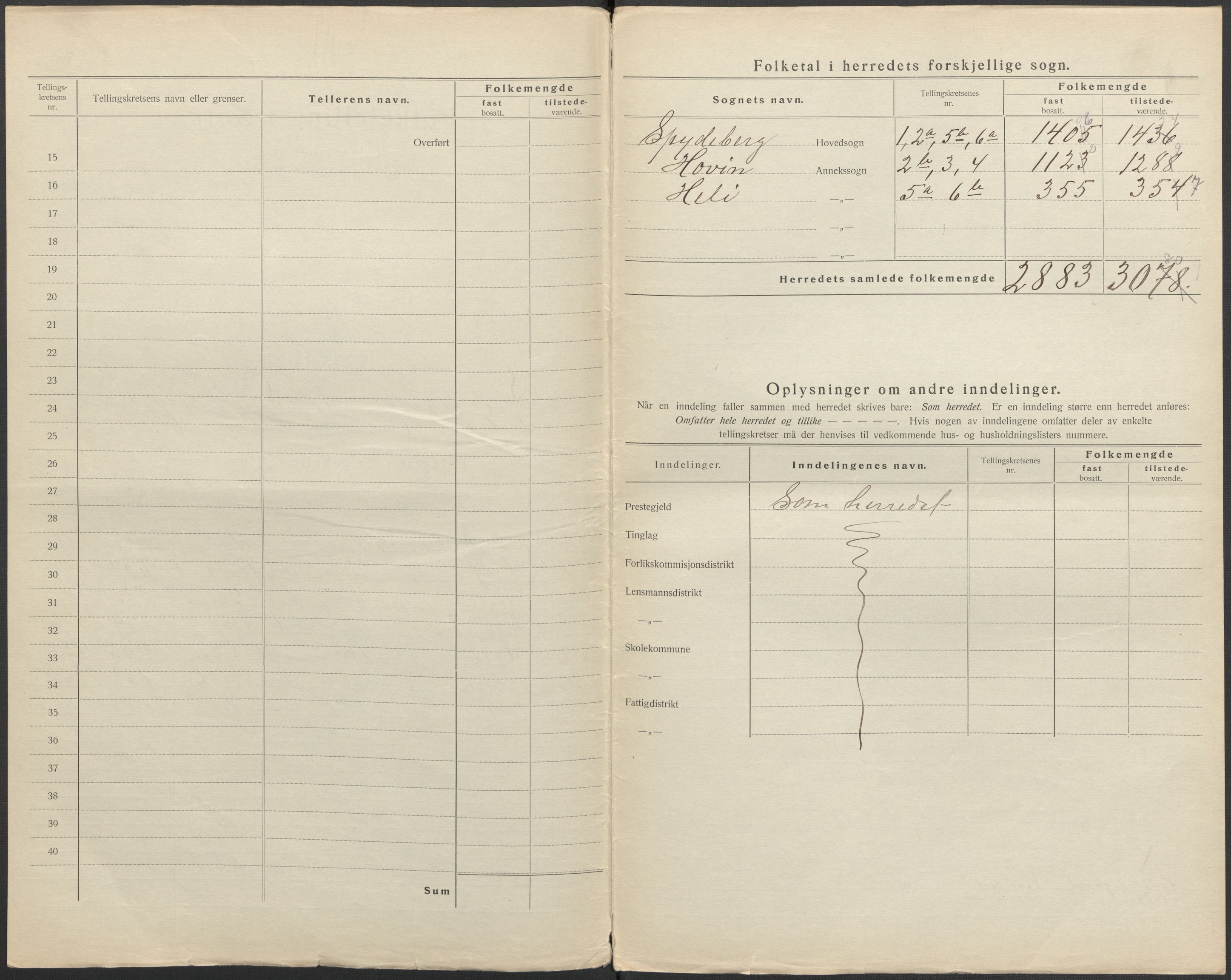 SAO, 1920 census for Spydeberg, 1920, p. 3