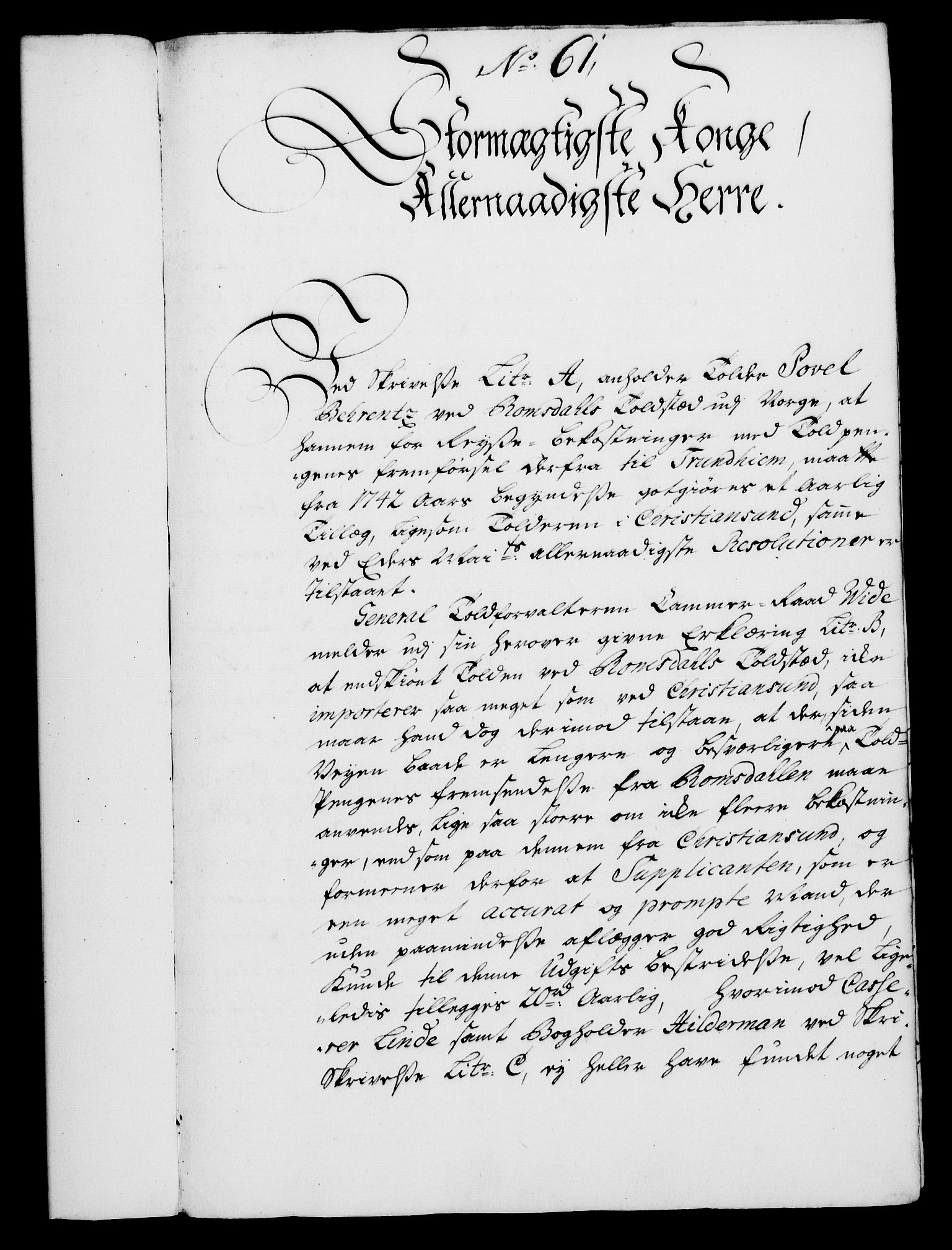 Rentekammeret, Kammerkanselliet, RA/EA-3111/G/Gf/Gfa/L0028: Norsk relasjons- og resolusjonsprotokoll (merket RK 52.28), 1745-1746, p. 363