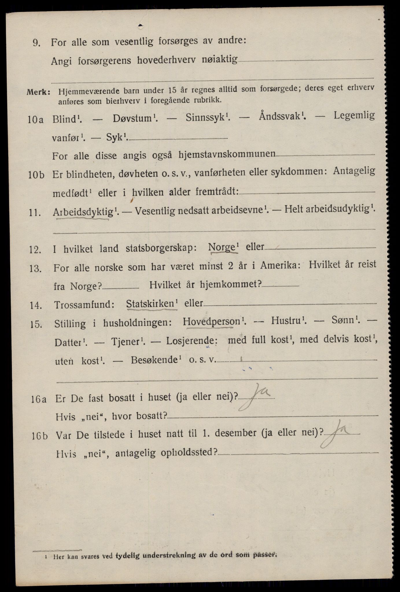 SAST, 1920 census for Heskestad, 1920, p. 380