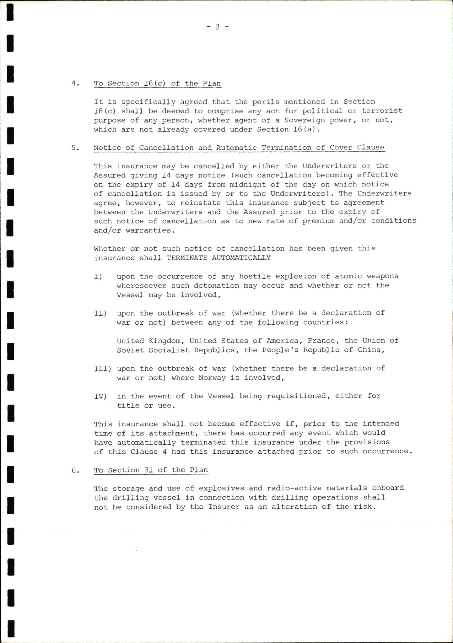 Pa 1503 - Stavanger Drilling AS, AV/SAST-A-101906/2/E/Ec/Eca/L0009: Forsikring, 1975-1980