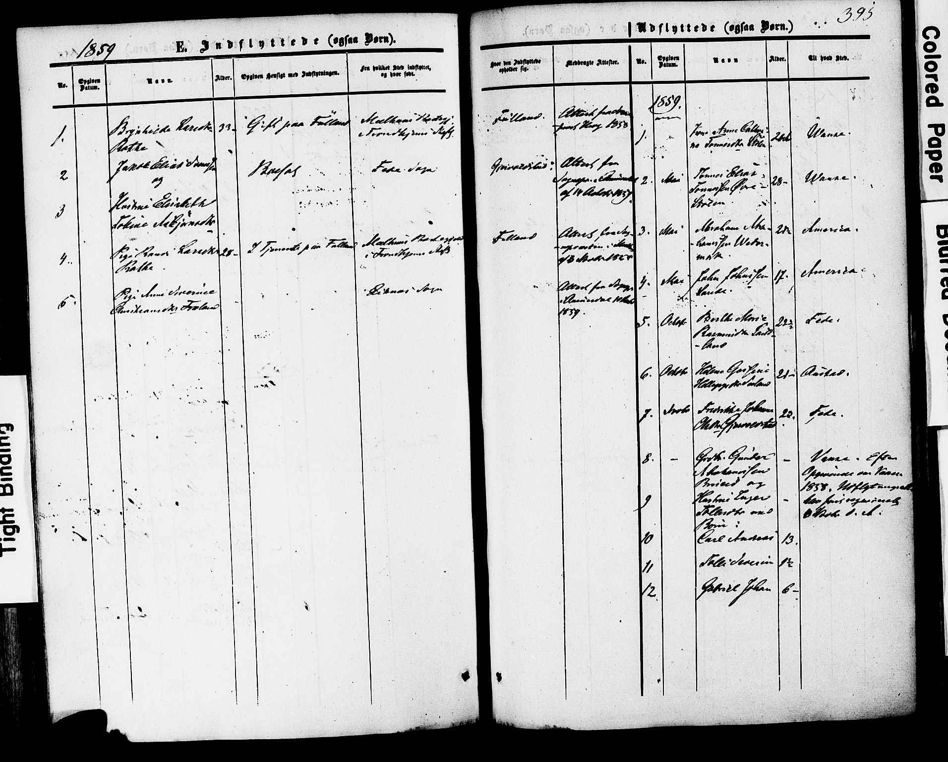 Herad sokneprestkontor, AV/SAK-1111-0018/F/Fa/Faa/L0005: Parish register (official) no. A 5, 1853-1886, p. 395