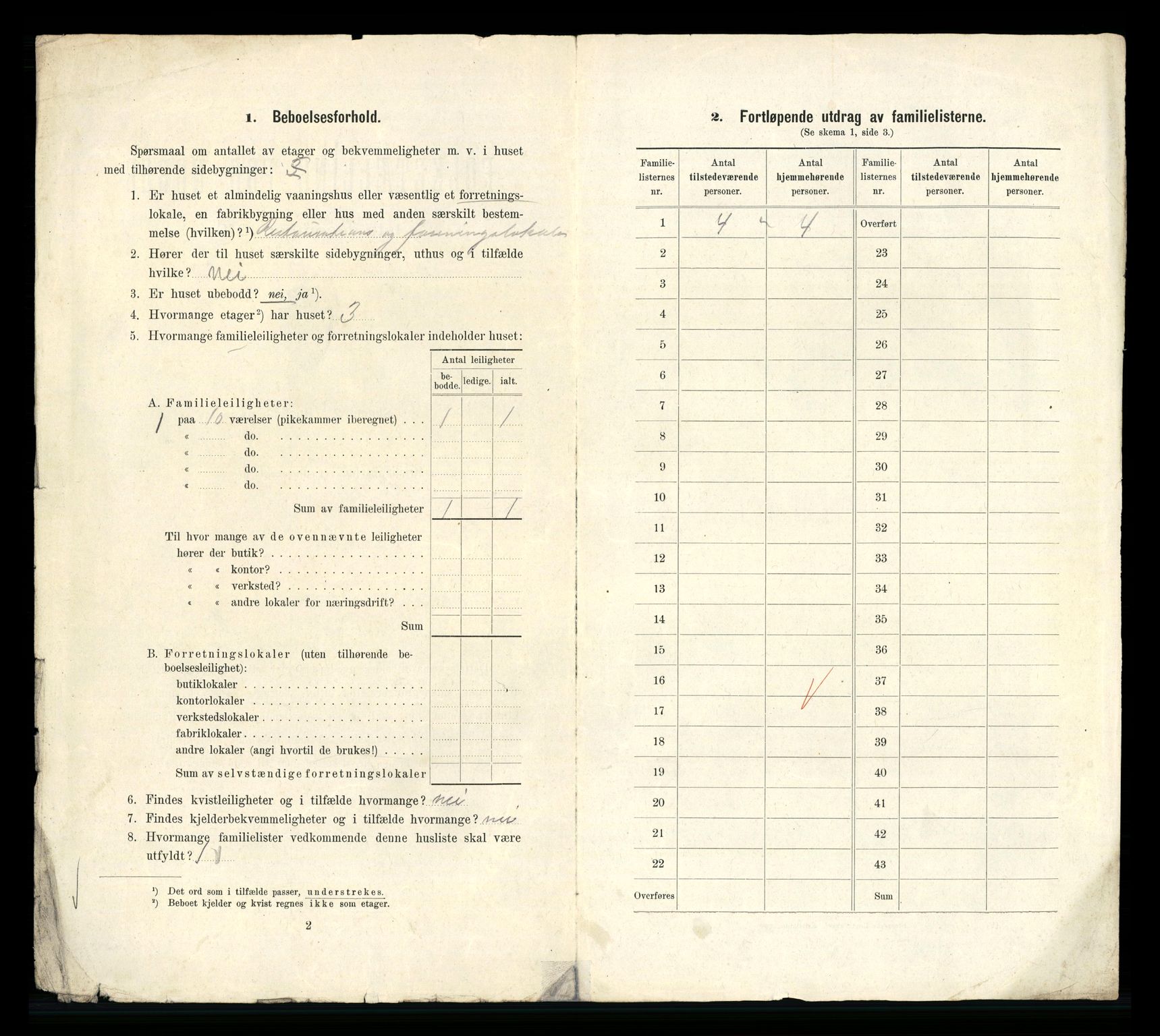 RA, 1910 census for Kristiania, 1910, p. 123276