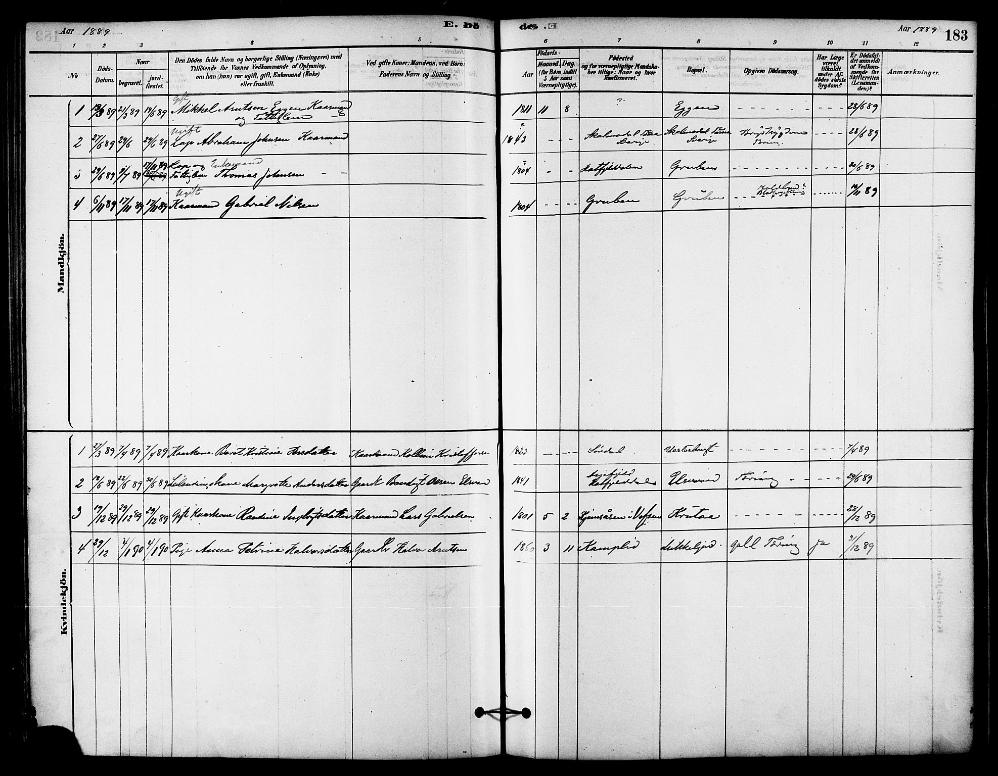 Ministerialprotokoller, klokkerbøker og fødselsregistre - Nordland, AV/SAT-A-1459/823/L0325: Parish register (official) no. 823A02, 1878-1898, p. 183