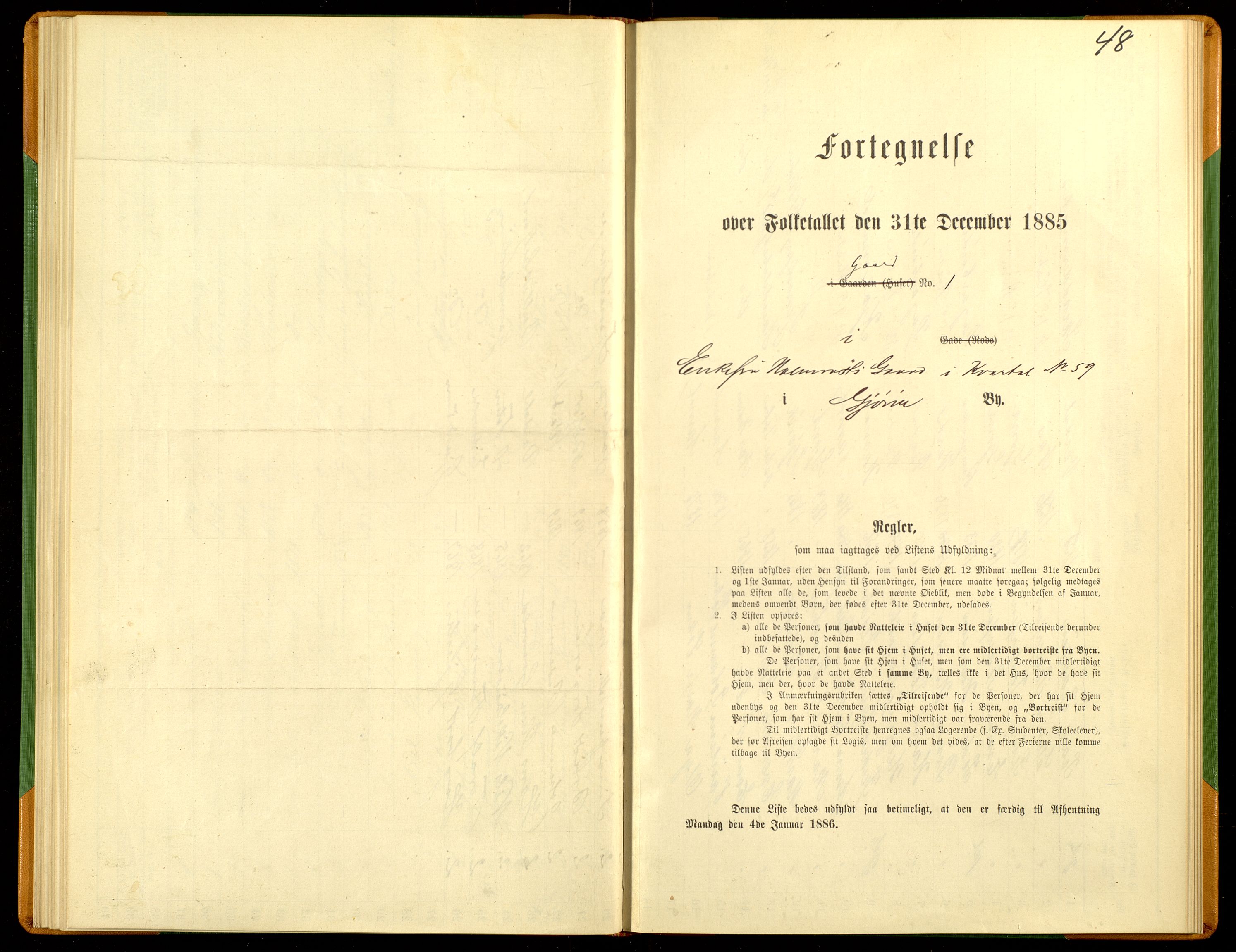SAH, 1885 census for 0502 Gjøvik, 1885, p. 104