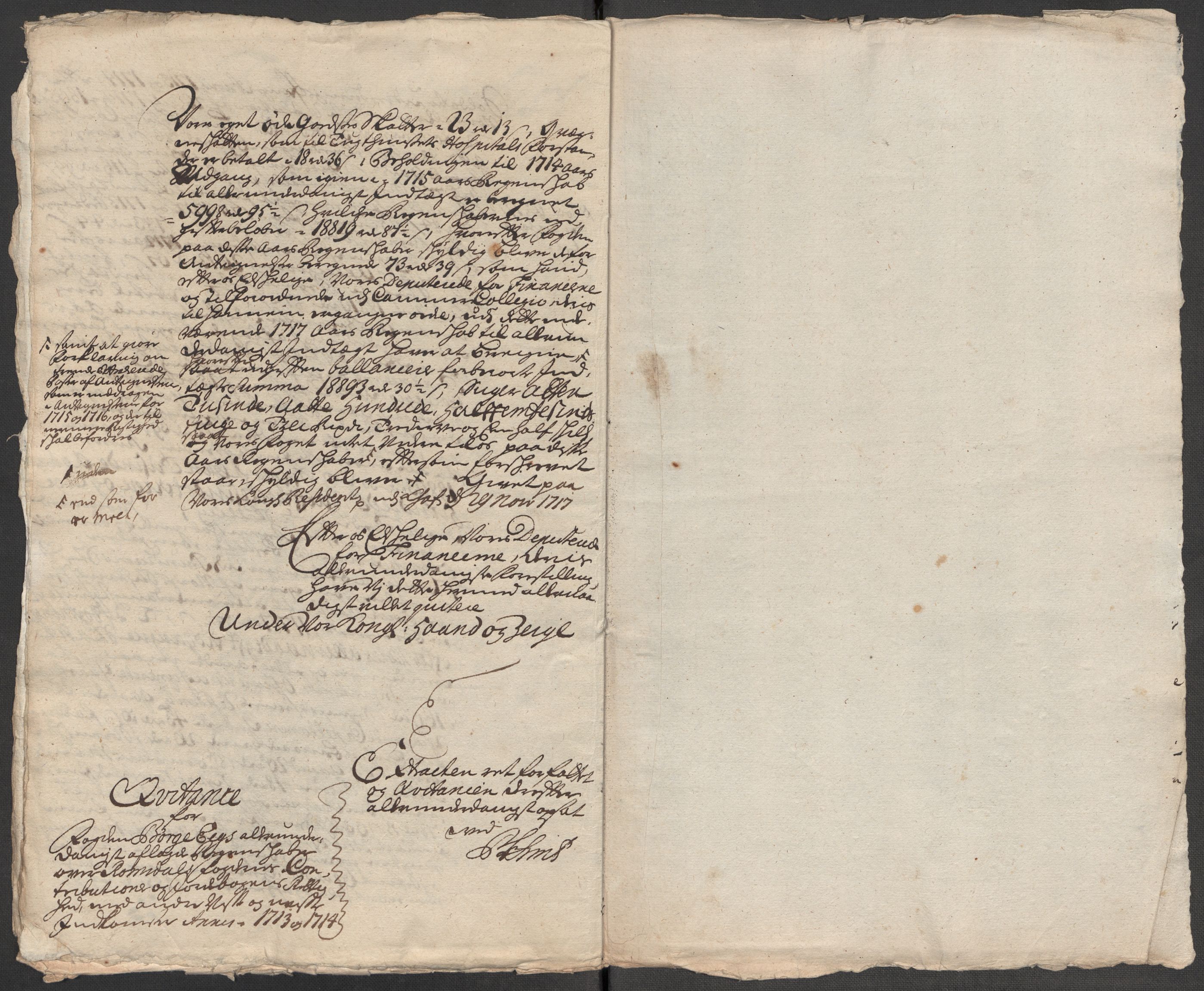 Rentekammeret inntil 1814, Reviderte regnskaper, Fogderegnskap, AV/RA-EA-4092/R55/L3662: Fogderegnskap Romsdal, 1713-1714, p. 645