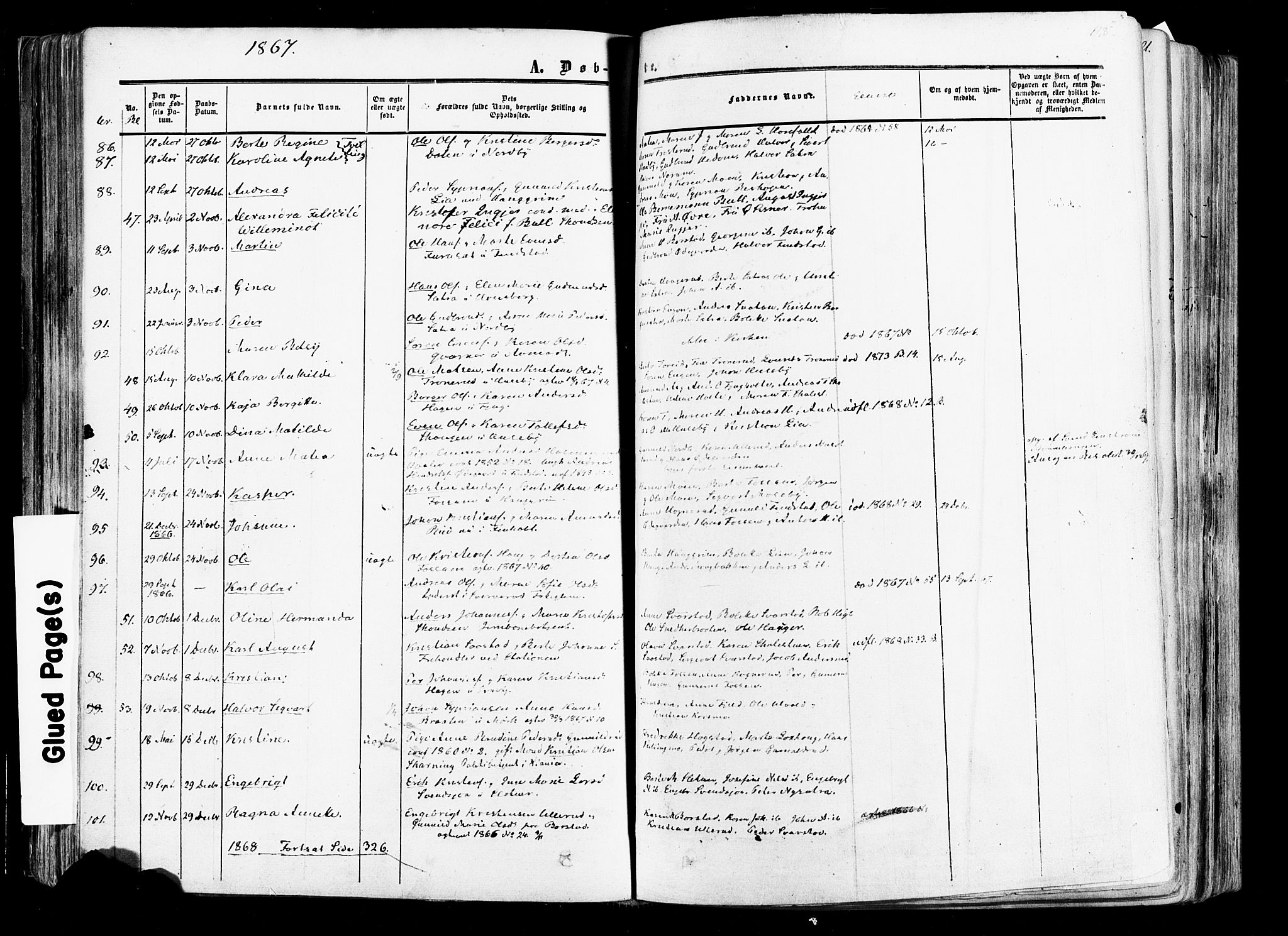 Aurskog prestekontor Kirkebøker, SAO/A-10304a/F/Fa/L0007: Parish register (official) no. I 7, 1854-1877, p. 118