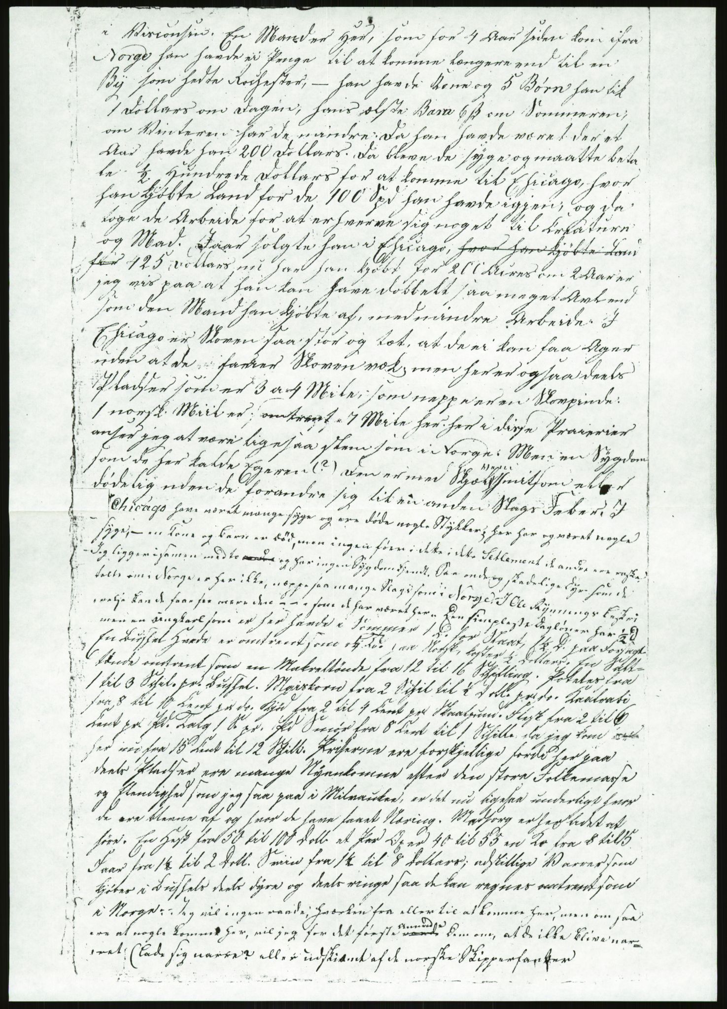 Samlinger til kildeutgivelse, Amerikabrevene, AV/RA-EA-4057/F/L0027: Innlån fra Aust-Agder: Dannevig - Valsgård, 1838-1914, p. 533