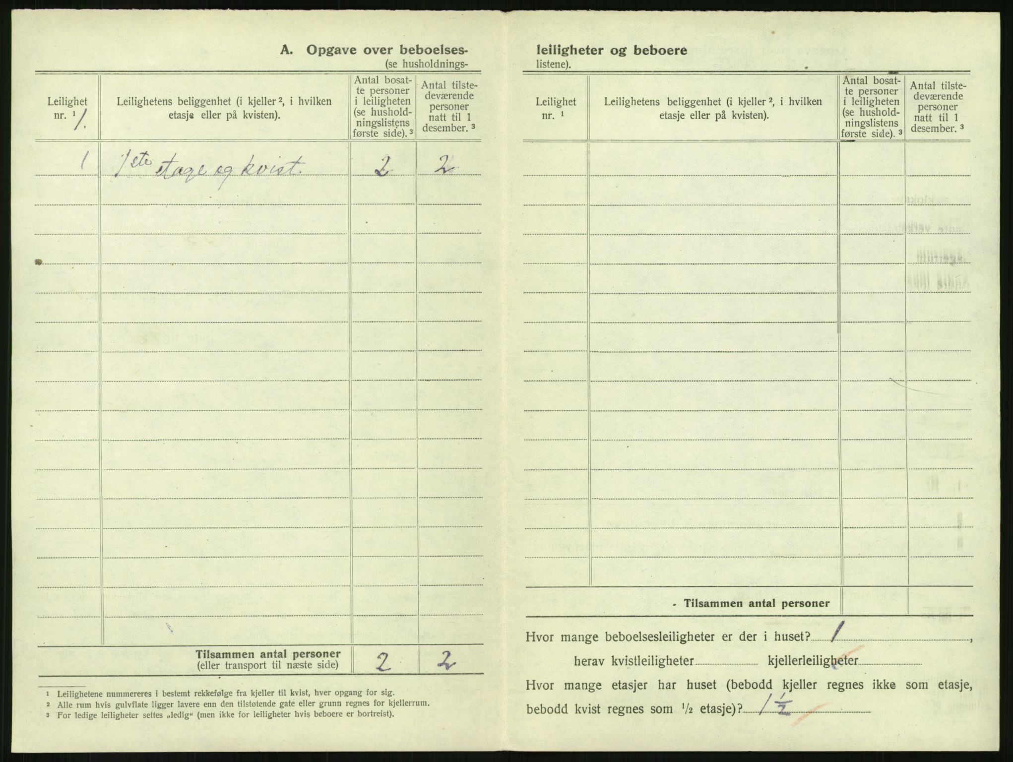 SAH, 1920 census for Lillehammer, 1920, p. 153