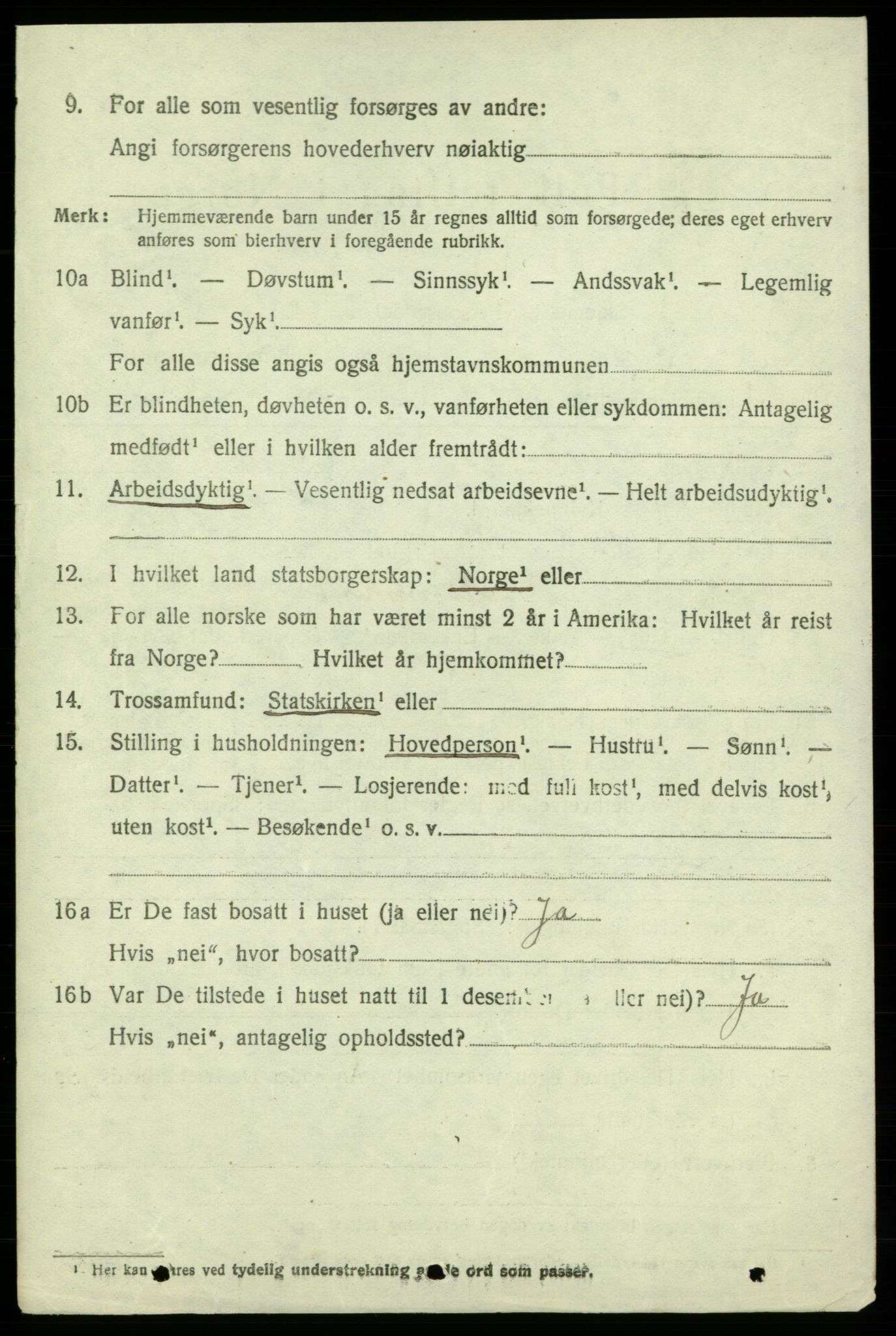 SAB, 1920 census for Kvinnherad, 1920, p. 6575