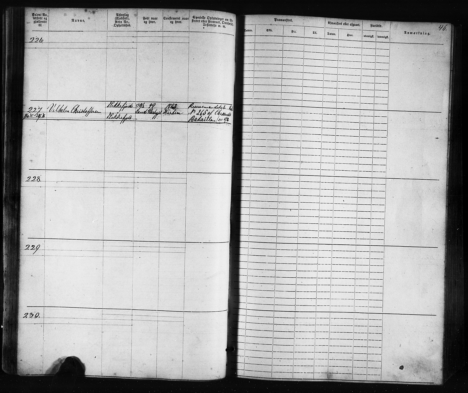 Flekkefjord mønstringskrets, AV/SAK-2031-0018/F/Fa/L0005: Annotasjonsrulle nr 1-1915 med register, Æ-2, 1868-1896, p. 66