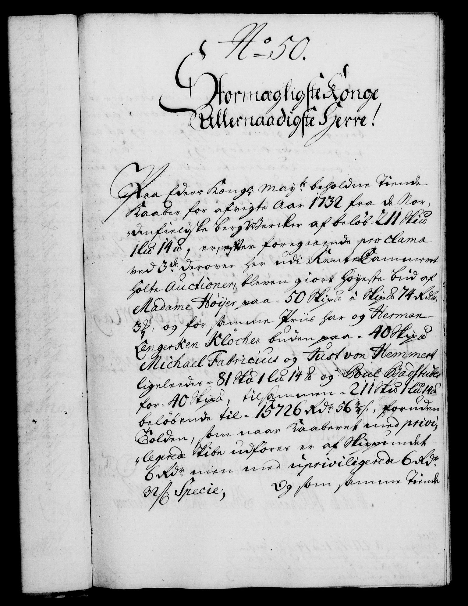 Rentekammeret, Kammerkanselliet, AV/RA-EA-3111/G/Gf/Gfa/L0016: Norsk relasjons- og resolusjonsprotokoll (merket RK 52.16), 1733, p. 310