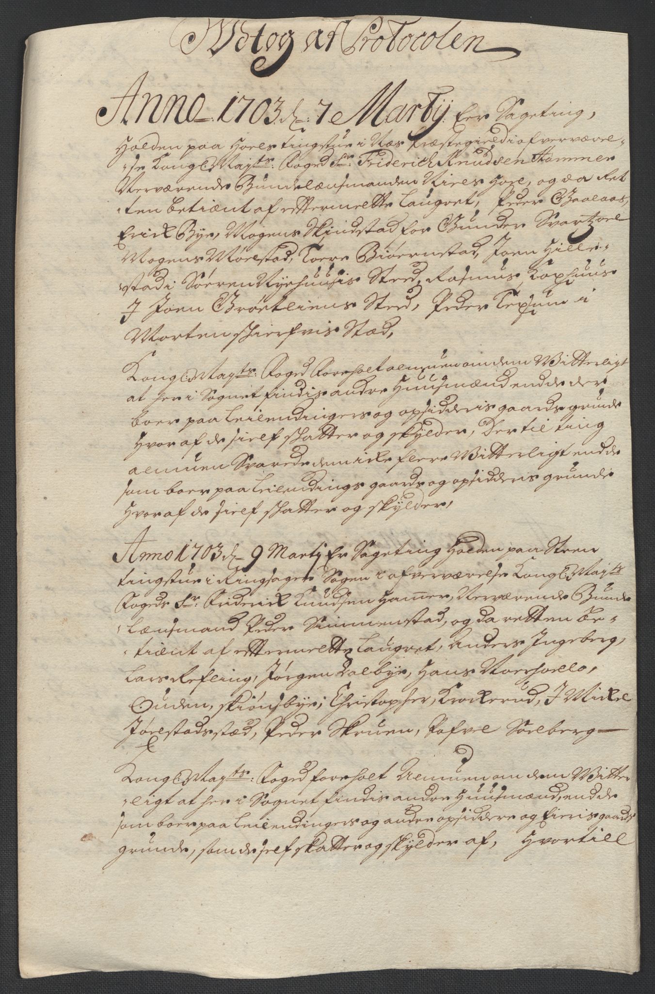 Rentekammeret inntil 1814, Reviderte regnskaper, Fogderegnskap, AV/RA-EA-4092/R16/L1041: Fogderegnskap Hedmark, 1703-1704, p. 97