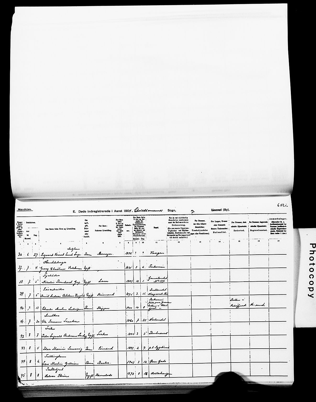 Ministerialprotokoller, klokkerbøker og fødselsregistre - Møre og Romsdal, SAT/A-1454/572/L0860: Parish register (official) no. 572D04, 1903-1916