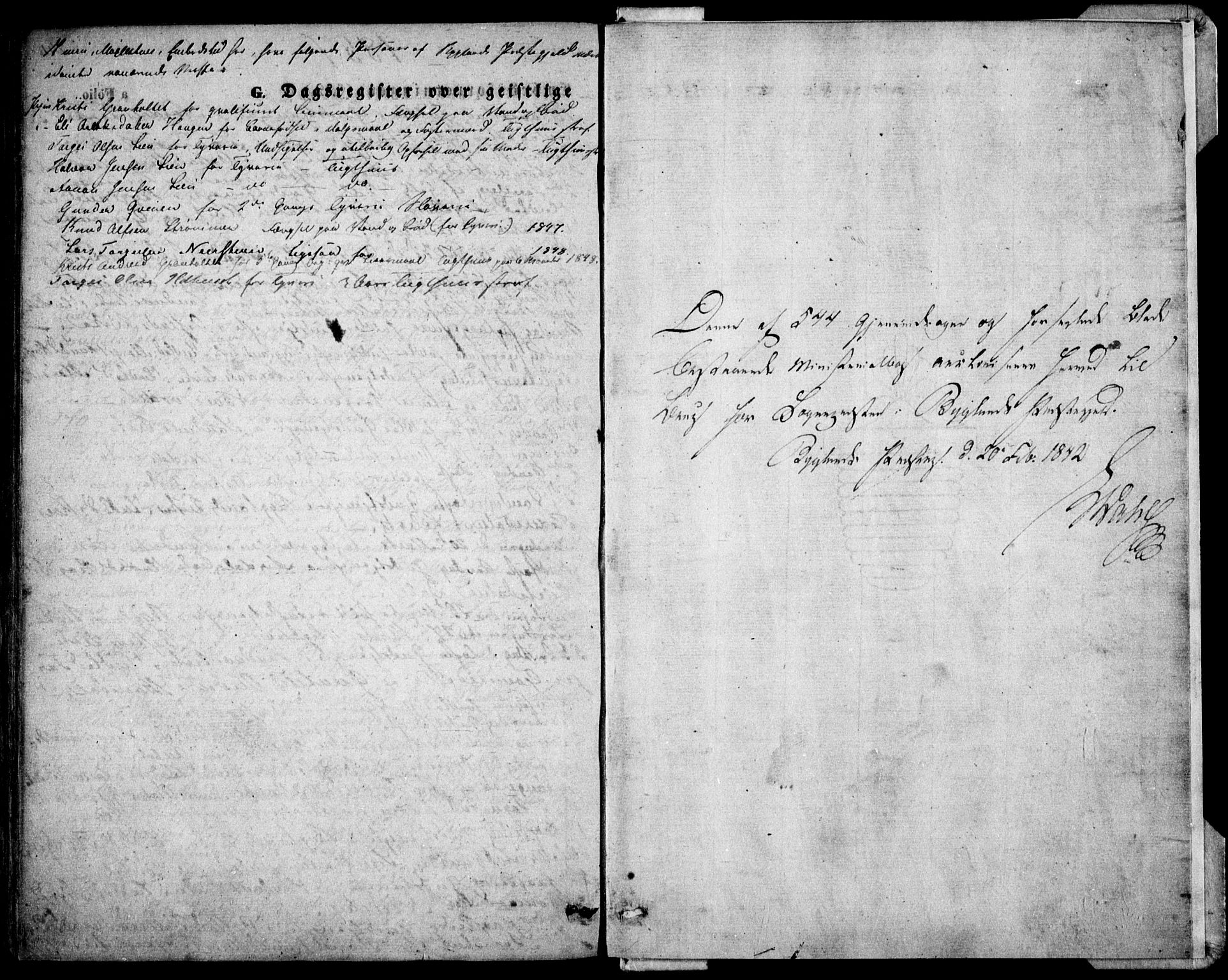 Bygland sokneprestkontor, SAK/1111-0006/F/Fa/Fab/L0004: Parish register (official) no. A 4, 1842-1858, p. 545