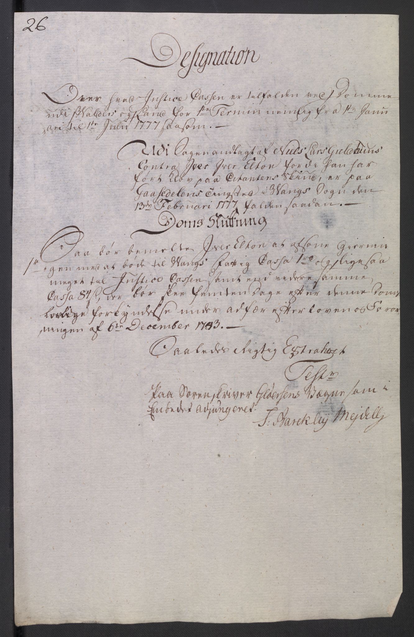 Rentekammeret inntil 1814, Reviderte regnskaper, Mindre regnskaper, AV/RA-EA-4068/Rb/L0014: Opplands amt, 1771-1779, p. 881