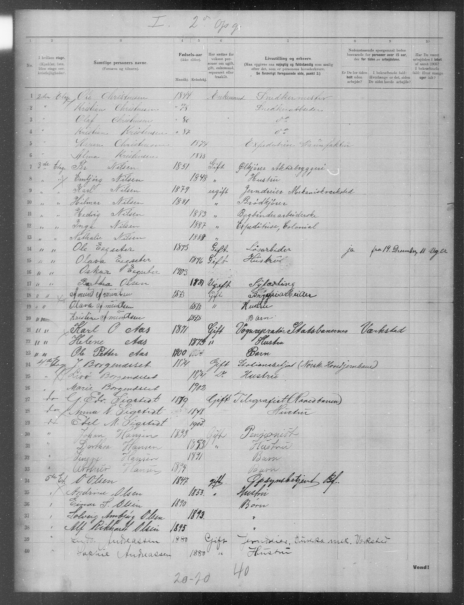 OBA, Municipal Census 1903 for Kristiania, 1903, p. 14316