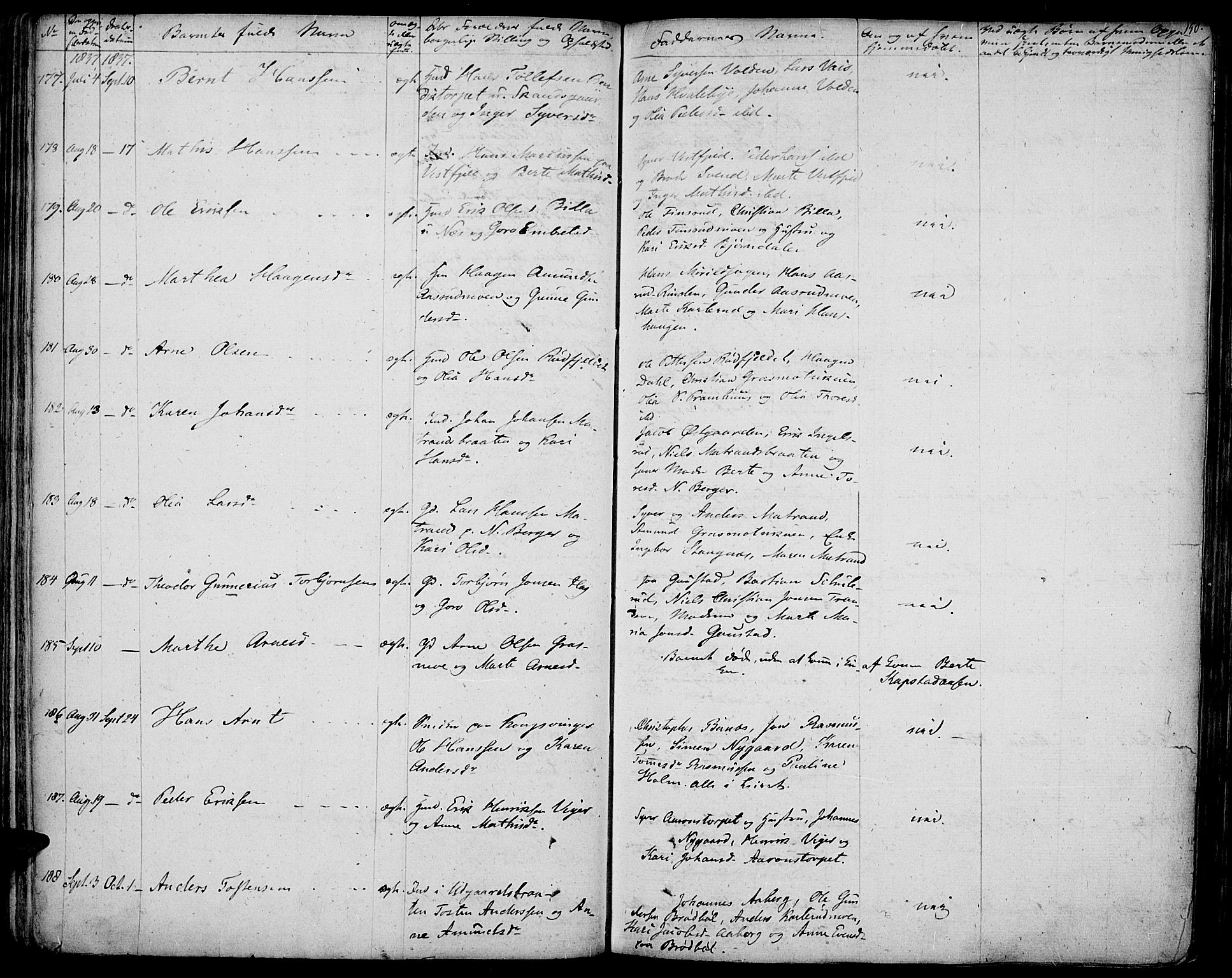 Vinger prestekontor, AV/SAH-PREST-024/H/Ha/Haa/L0007: Parish register (official) no. 7, 1826-1839, p. 150