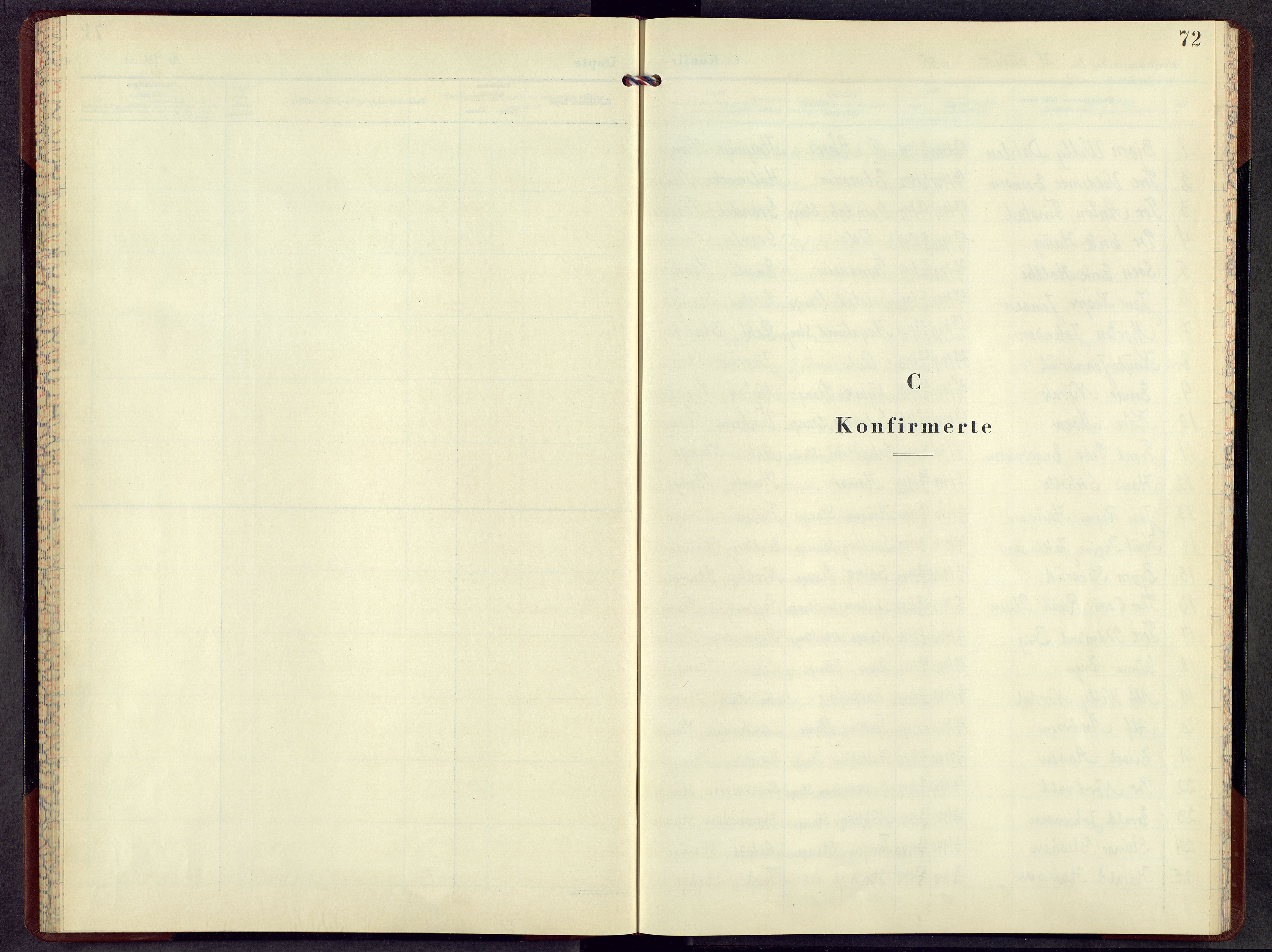 Stange prestekontor, SAH/PREST-002/L/L0024: Parish register (copy) no. 24, 1955-1964, p. 72