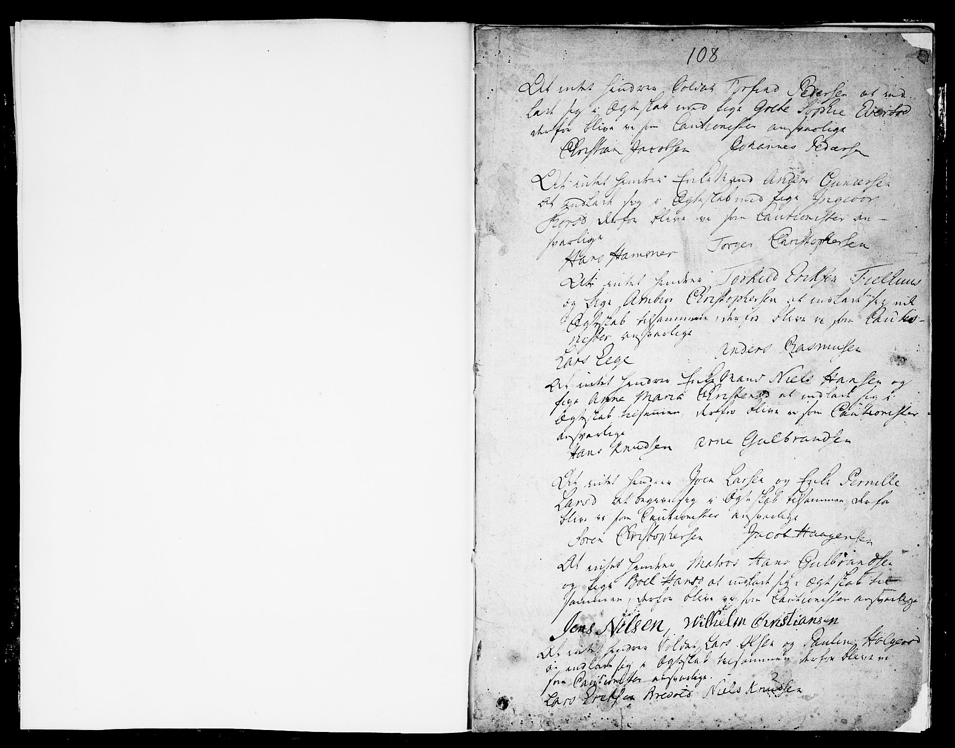 Aker prestekontor kirkebøker, SAO/A-10861/L/L0003: Best man's statements no. 3, 1774-1778