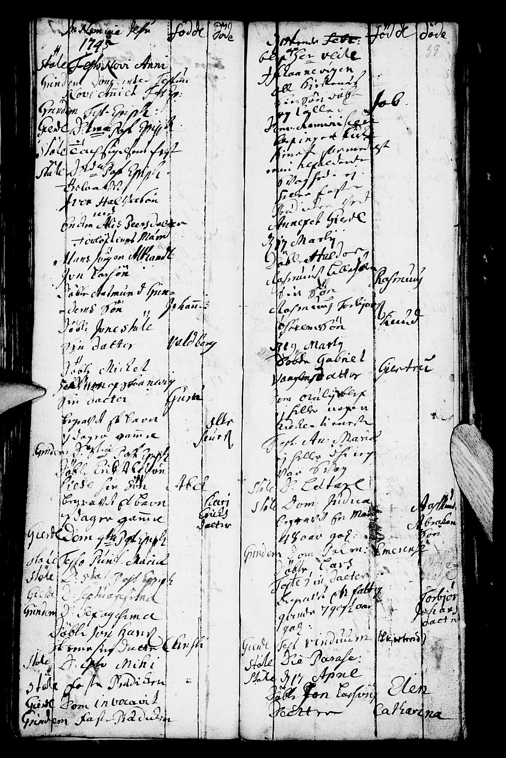 Etne sokneprestembete, SAB/A-75001/H/Haa: Parish register (official) no. A 2, 1725-1755, p. 59