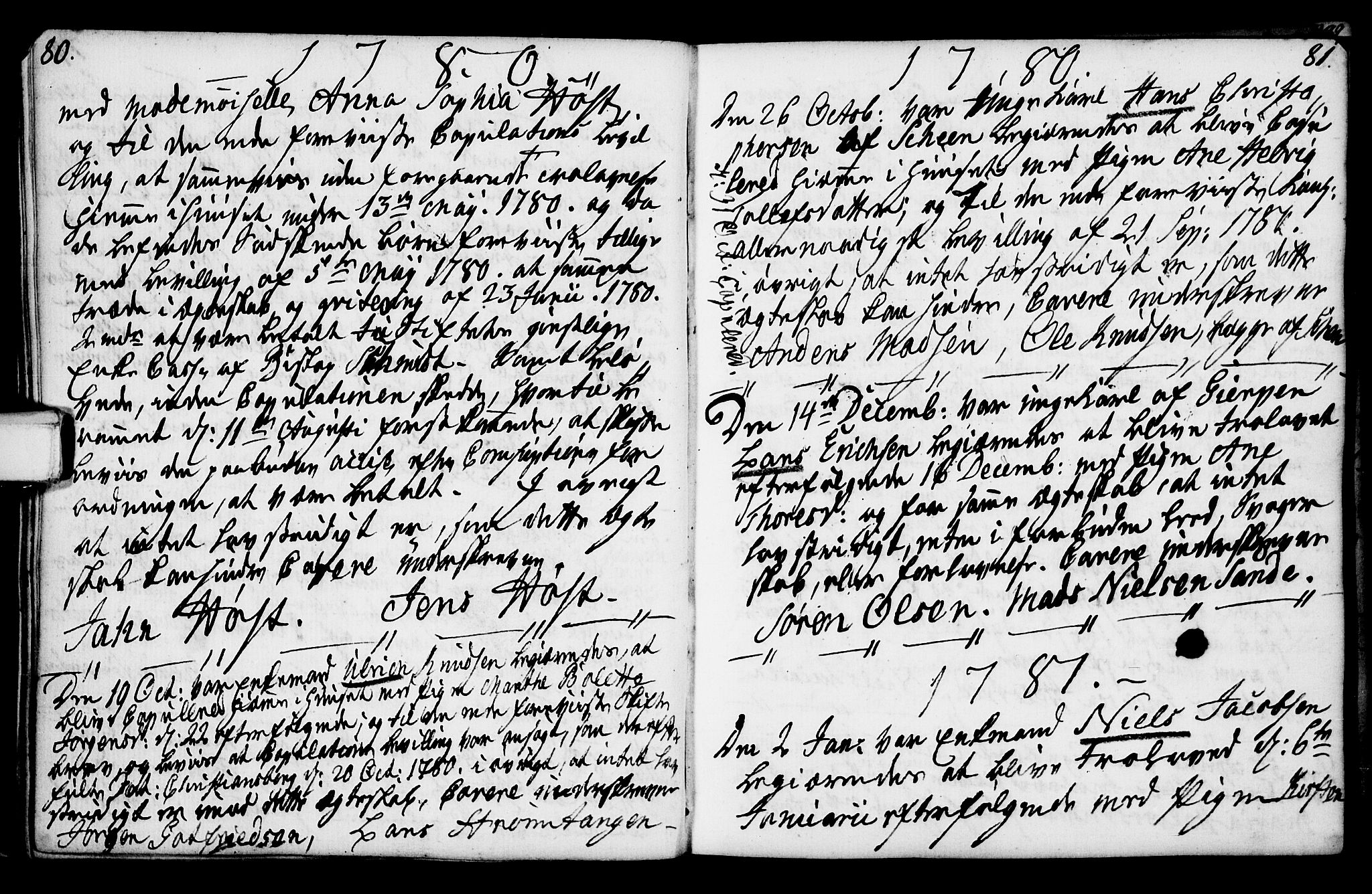 Porsgrunn kirkebøker , SAKO/A-104/F/Fa/L0003: Parish register (official) no. 3, 1764-1814, p. 80-81