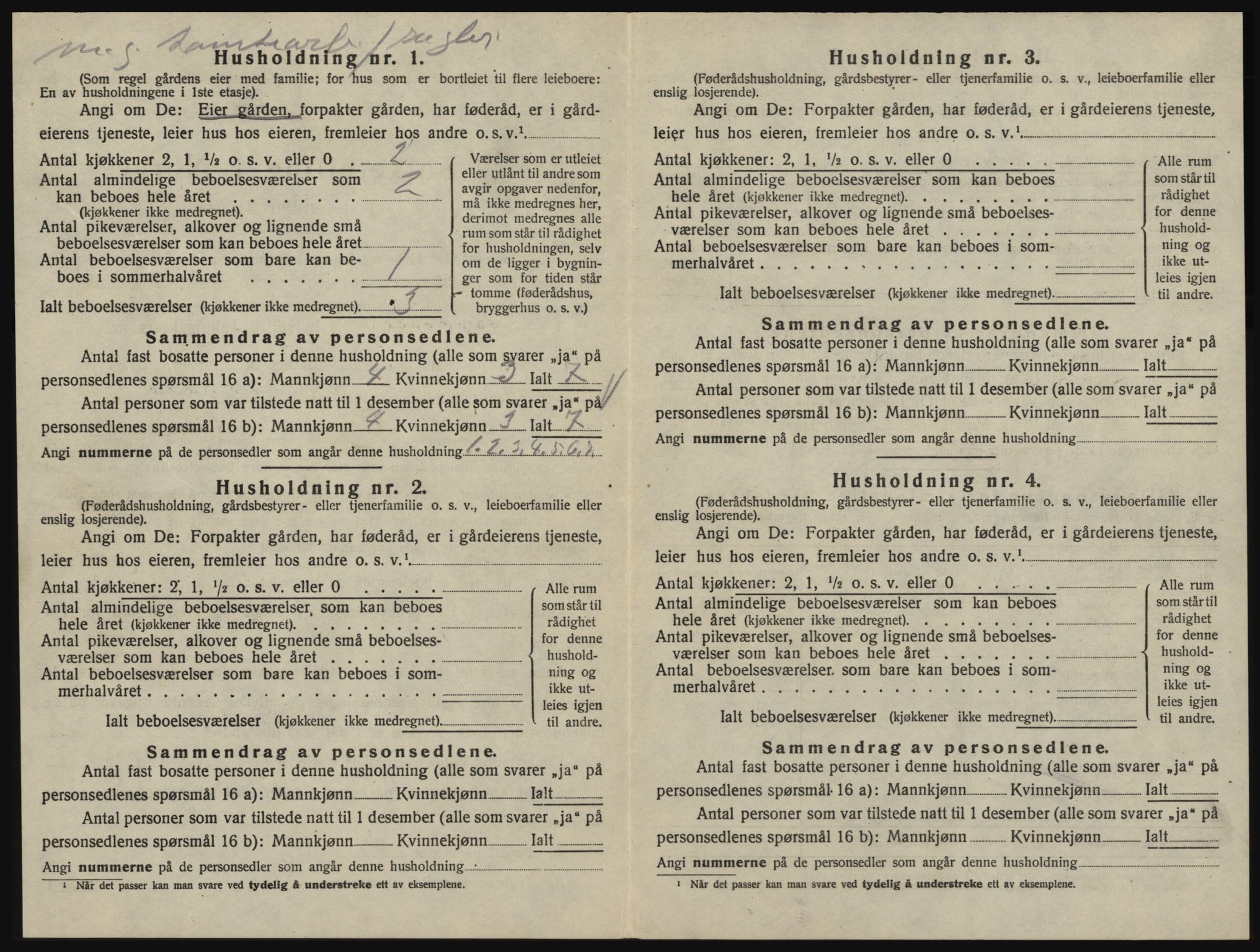 SAO, 1920 census for Glemmen, 1920, p. 2070