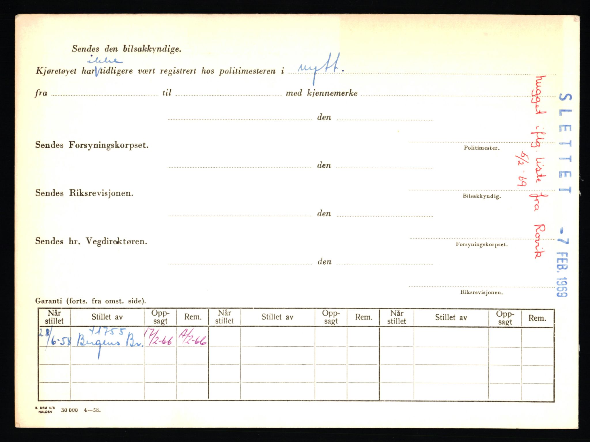 Stavanger trafikkstasjon, AV/SAST-A-101942/0/F/L0065: L-65400 - L-67649, 1930-1971, p. 488