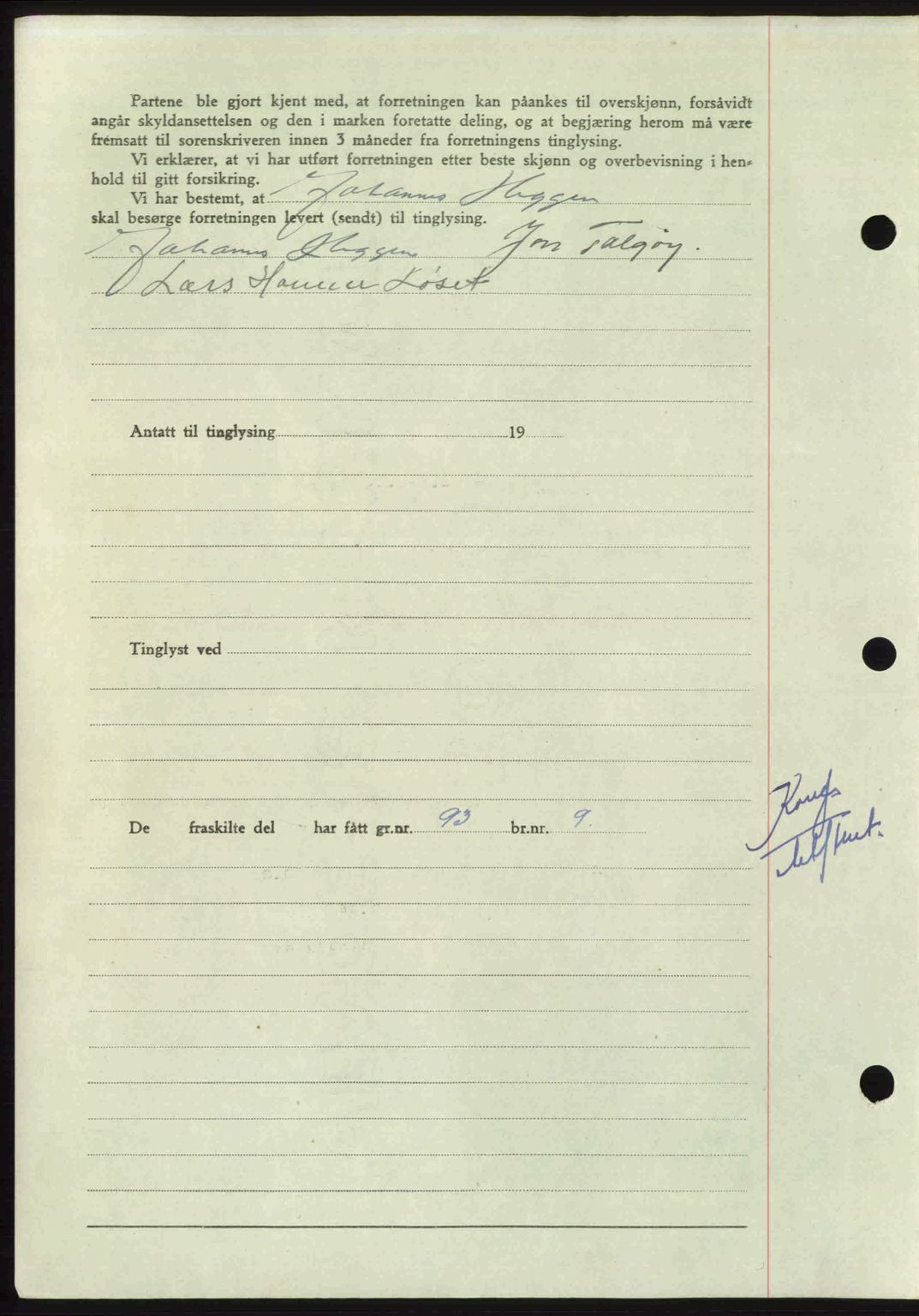 Nordmøre sorenskriveri, AV/SAT-A-4132/1/2/2Ca: Mortgage book no. A114, 1950-1950, Diary no: : 861/1950