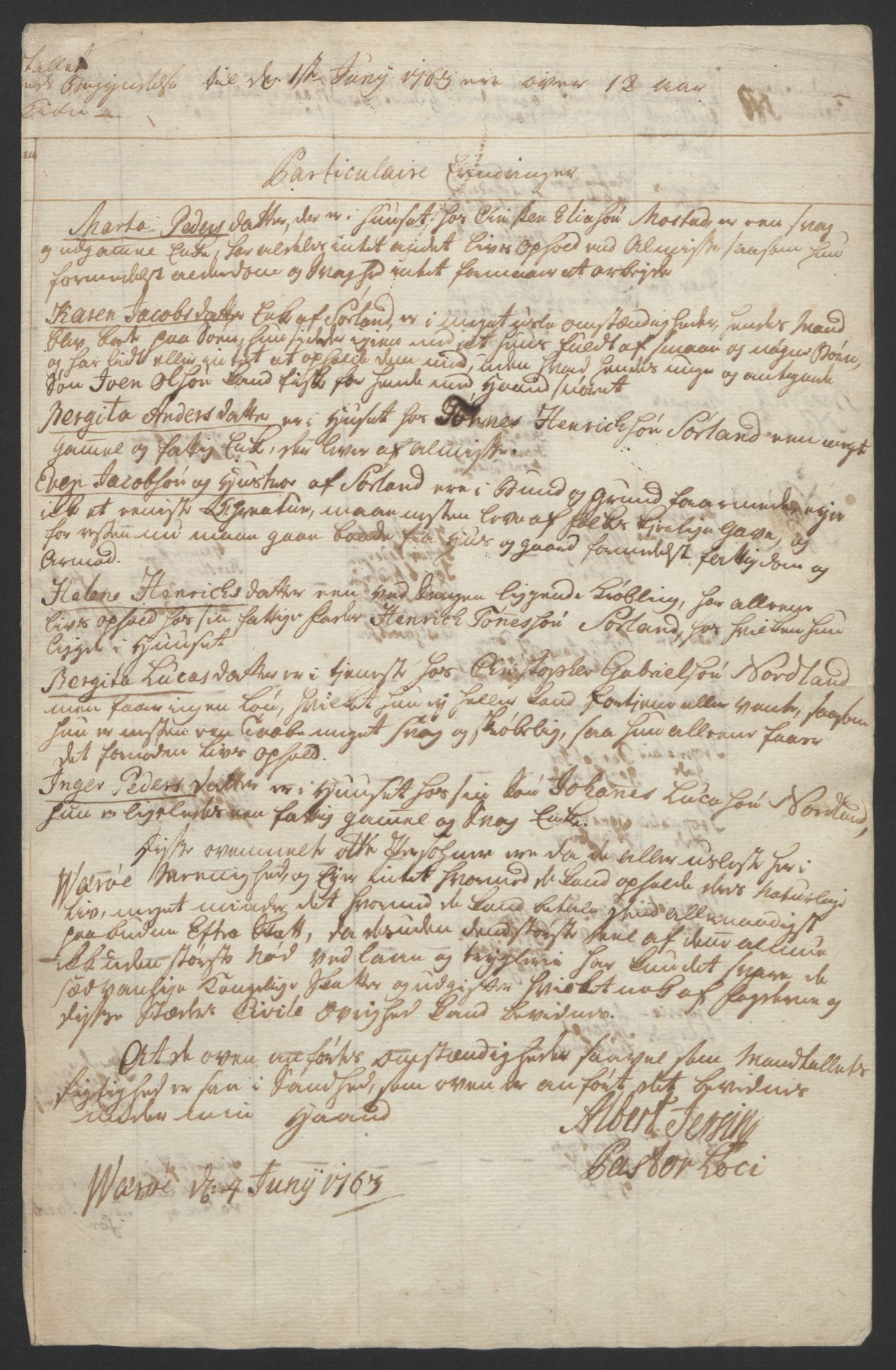 Rentekammeret inntil 1814, Reviderte regnskaper, Fogderegnskap, RA/EA-4092/R67/L4747: Ekstraskatten Vesterålen, Andenes og Lofoten, 1762-1766, p. 160