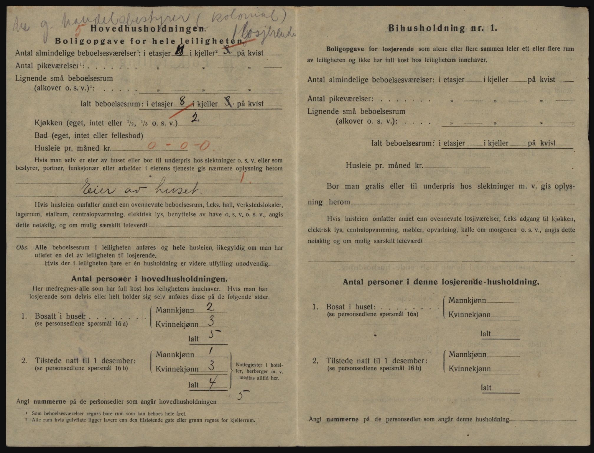 SATØ, 1920 census for Hammerfest, 1920, p. 2413