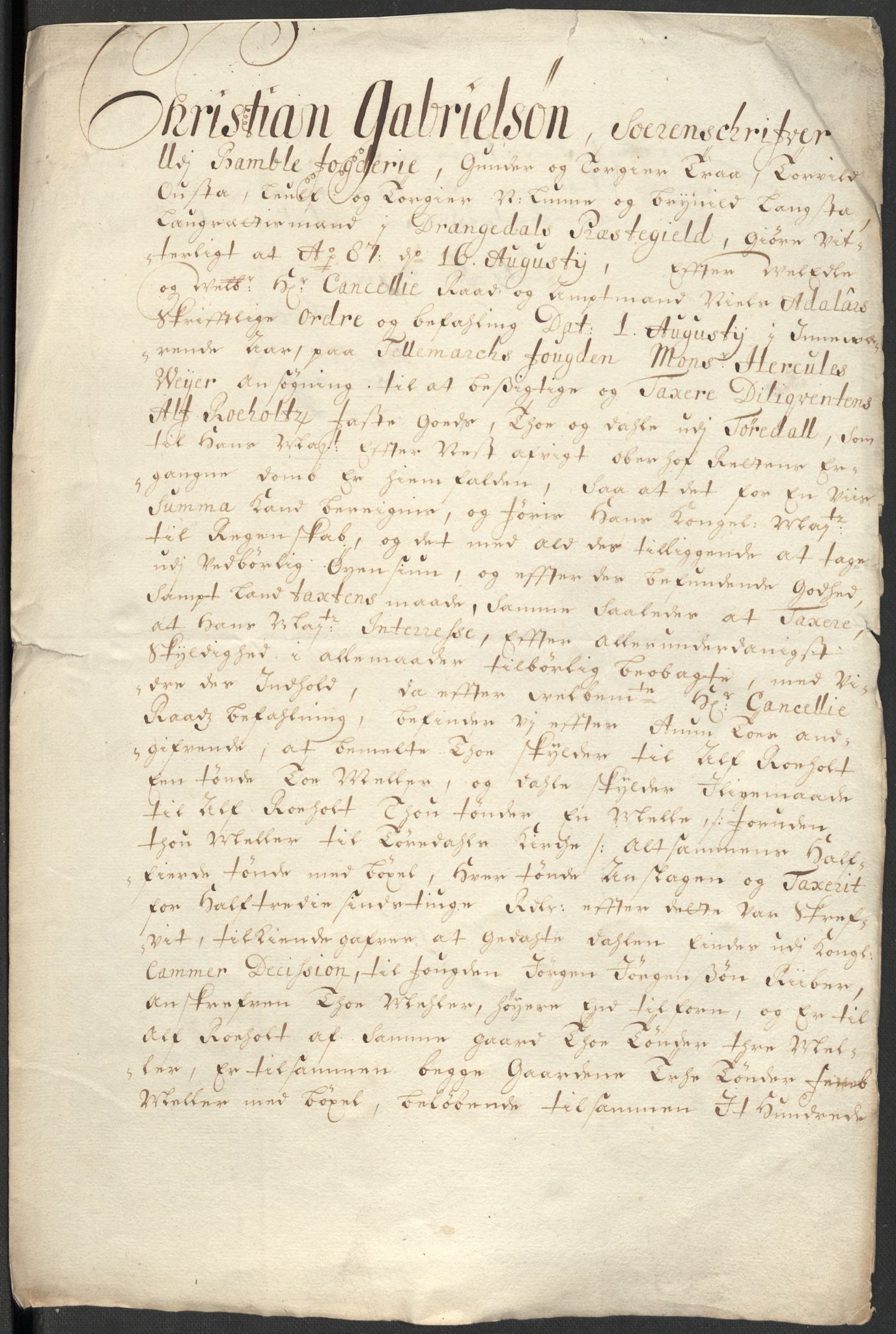 Rentekammeret inntil 1814, Reviderte regnskaper, Fogderegnskap, AV/RA-EA-4092/R35/L2088: Fogderegnskap Øvre og Nedre Telemark, 1687-1689, p. 83