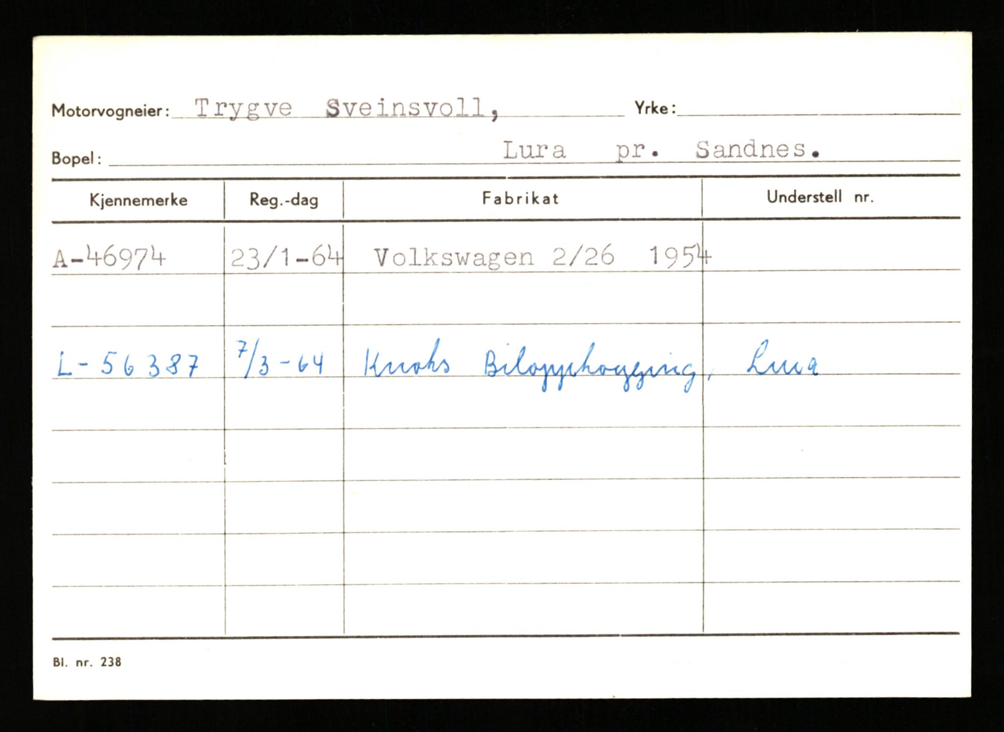 Stavanger trafikkstasjon, AV/SAST-A-101942/0/G/L0006: Registreringsnummer: 34250 - 49007, 1930-1971, p. 3118