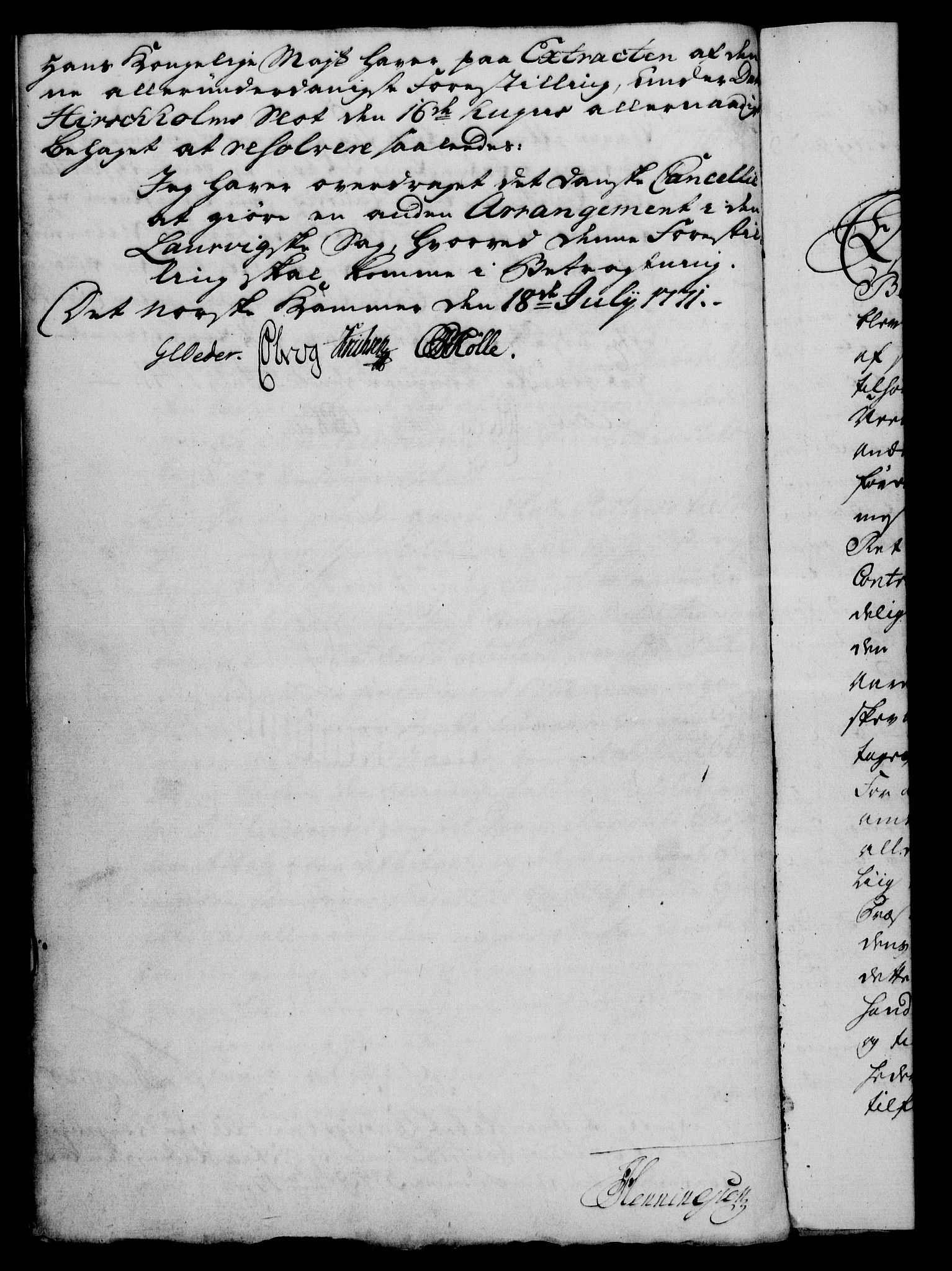 Rentekammeret, Kammerkanselliet, RA/EA-3111/G/Gf/Gfa/L0054: Norsk relasjons- og resolusjonsprotokoll (merket RK 52.54), 1771-1772, p. 67