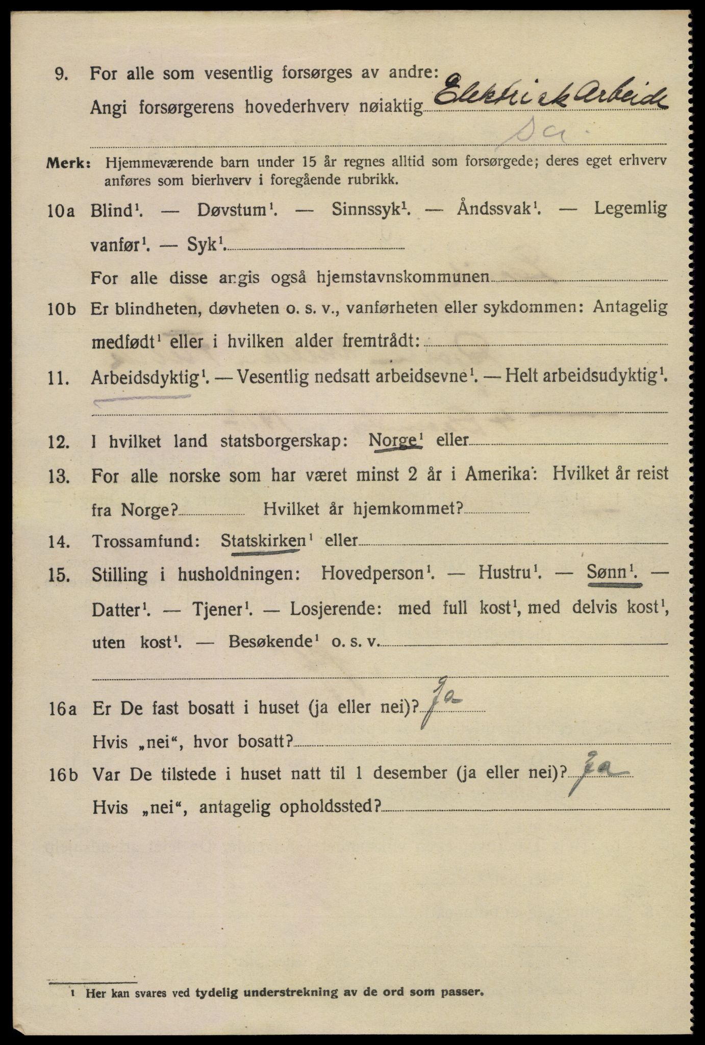 SAKO, 1920 census for Larvik, 1920, p. 10323